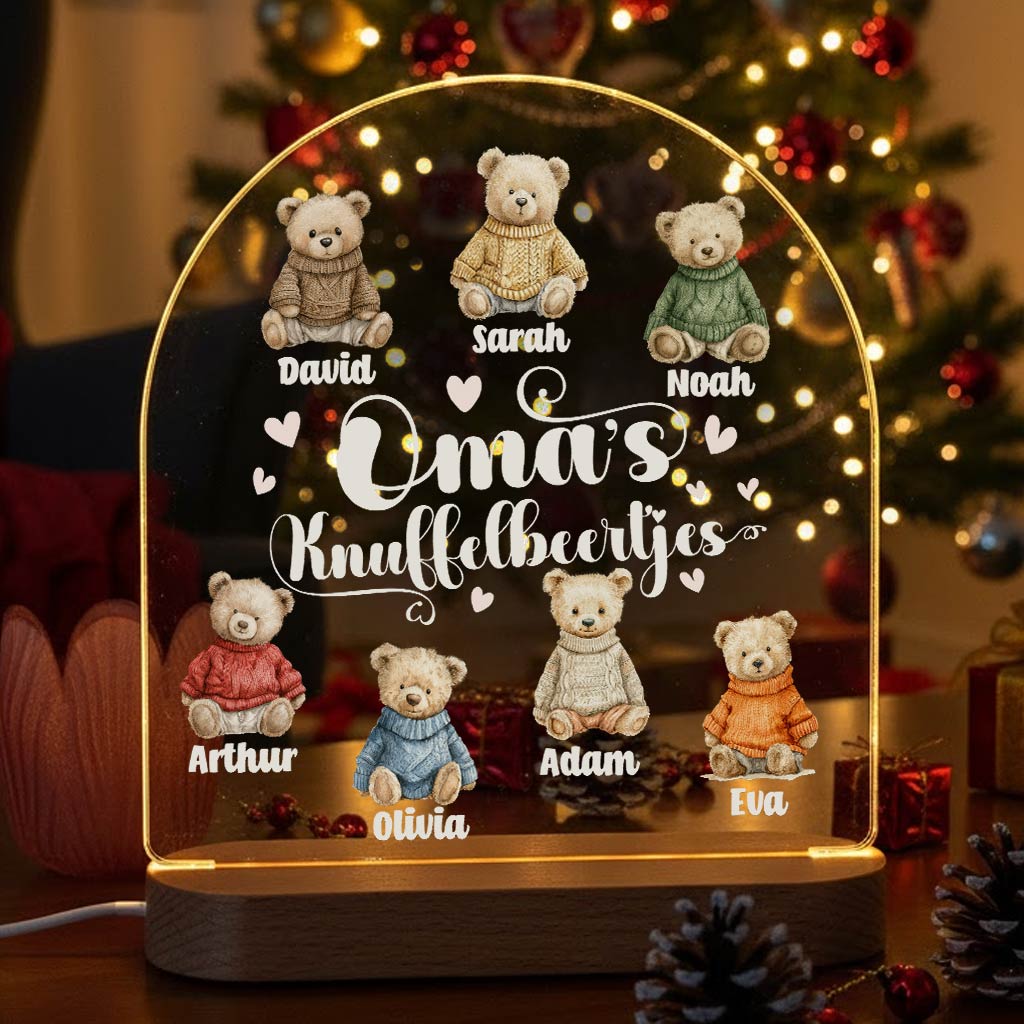 Oma&#39;s Knuffelbeertjes - Ledlamp - Bella Mia