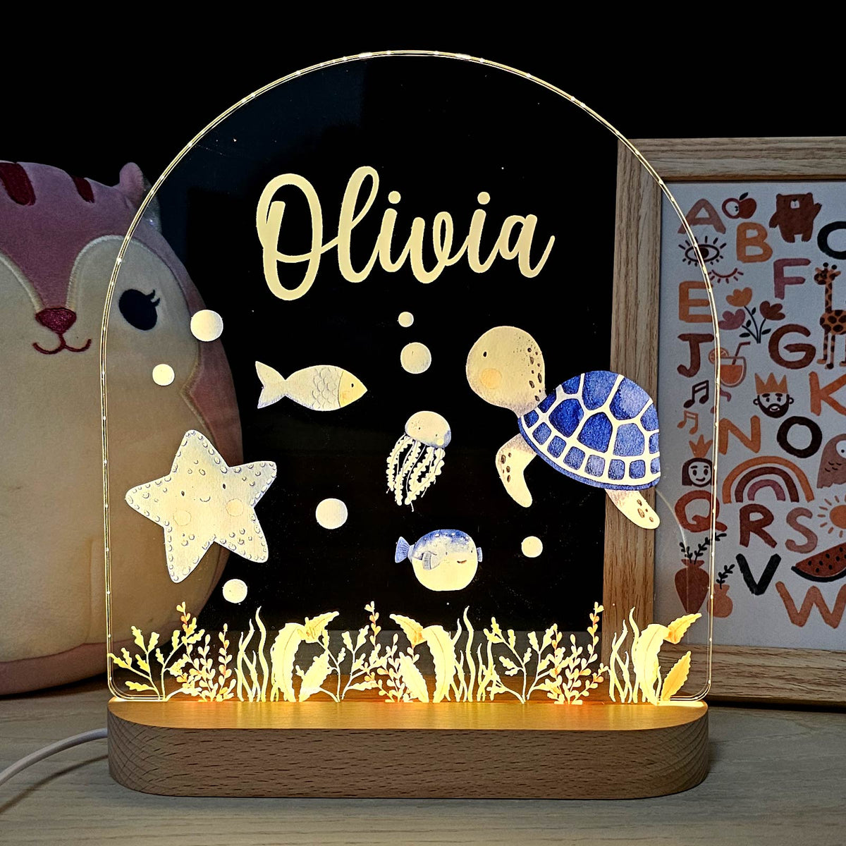 Onder Water Nachtlampje - Bella Mia