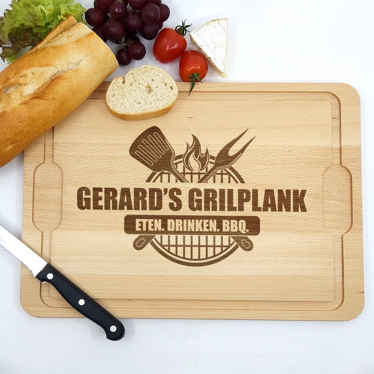 Persoonlijke grilplank! - Snijplank - Bella Mia