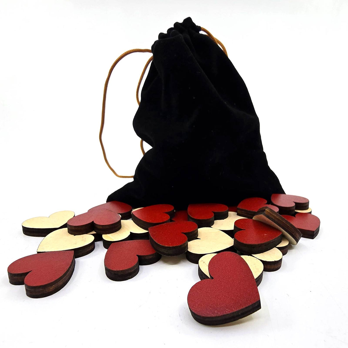 Rode Decoratiehartjes - Bella Mia