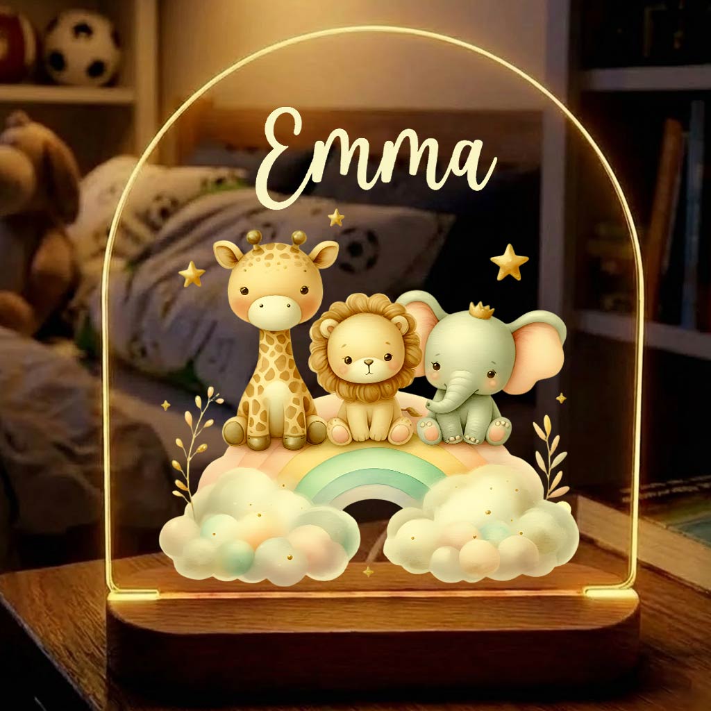 Safariwolkje met eigen naam - Bella Mia