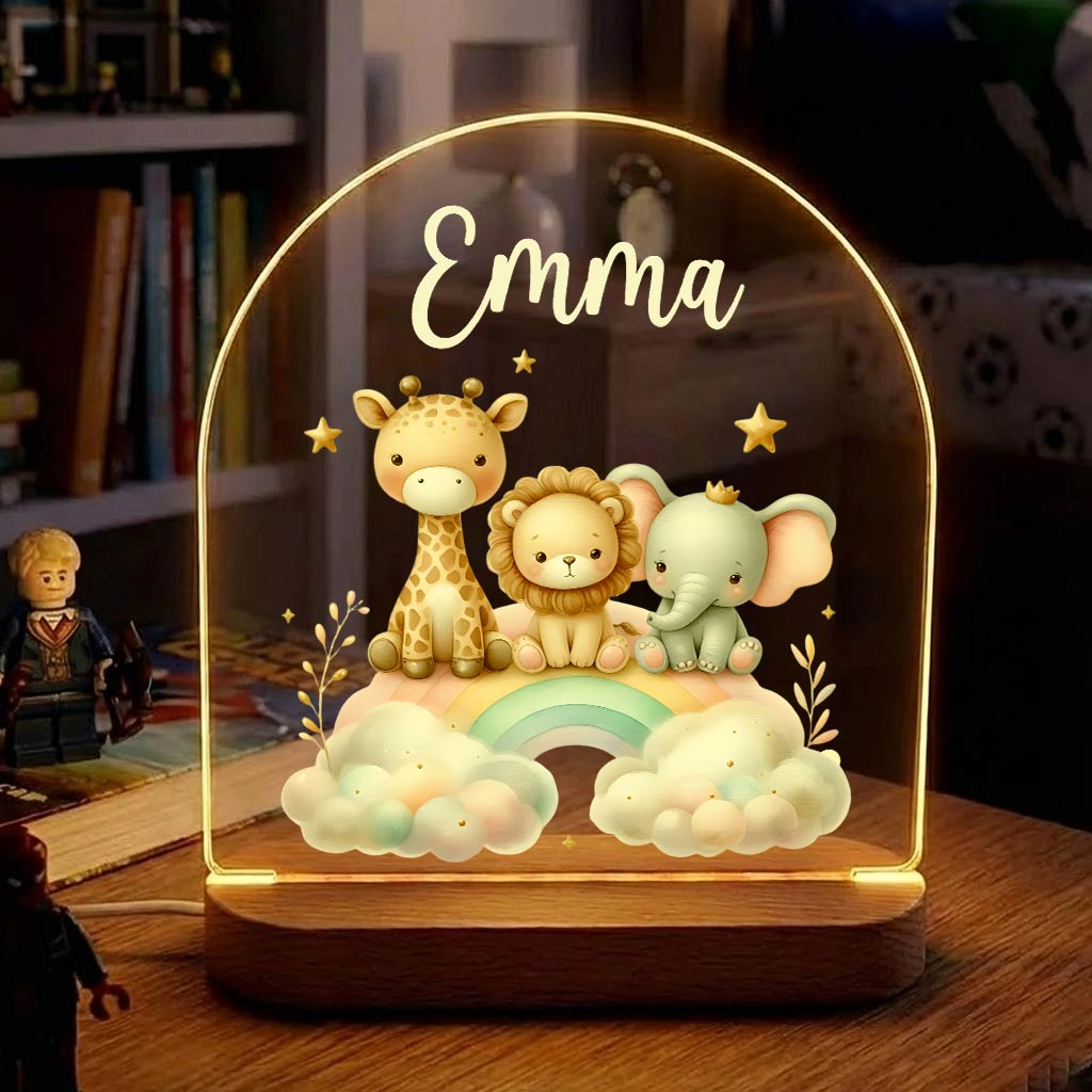 Safariwolkje met eigen naam - Bella Mia