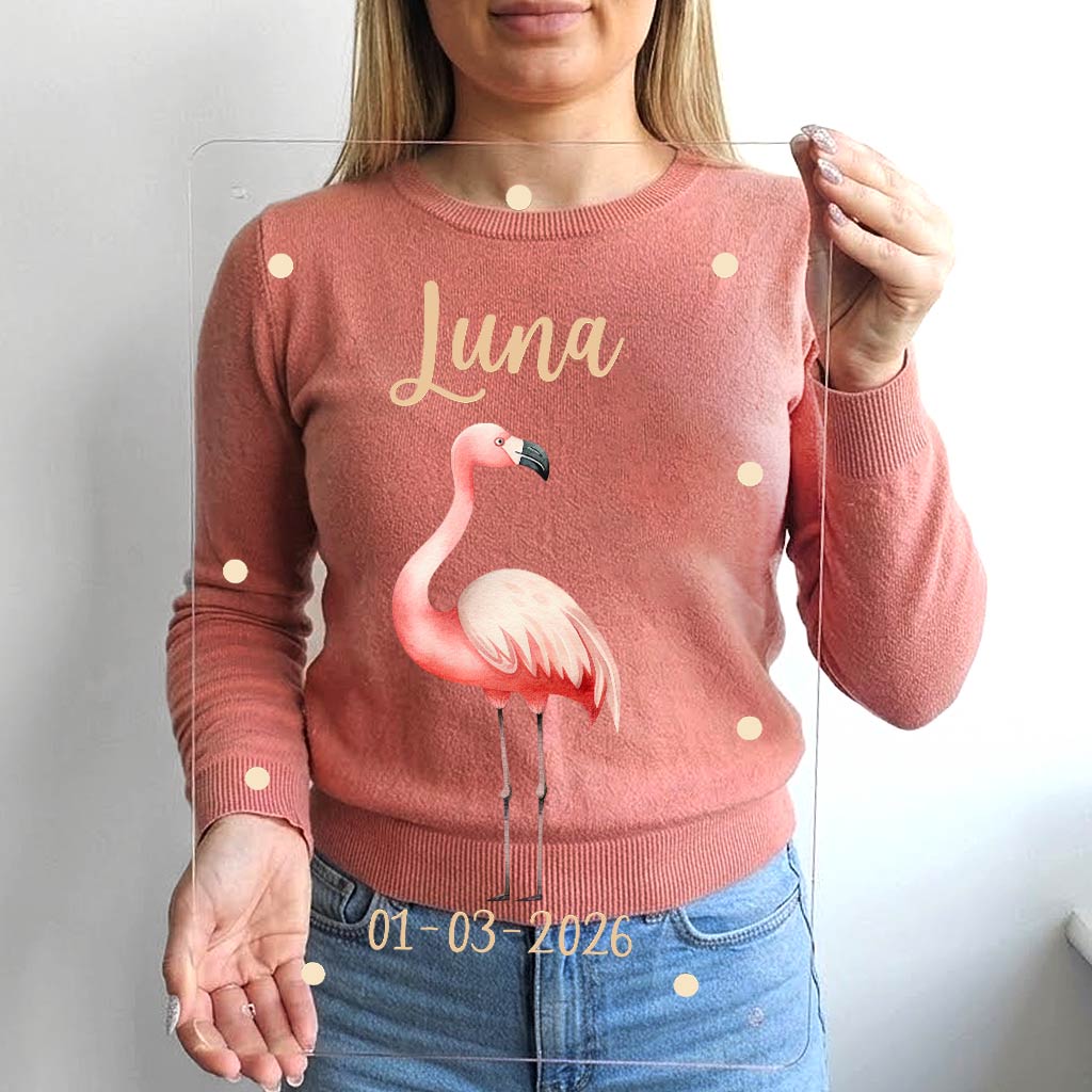 Schattige Dierenprint - Muurdeco op plexiglas - Bella Mia