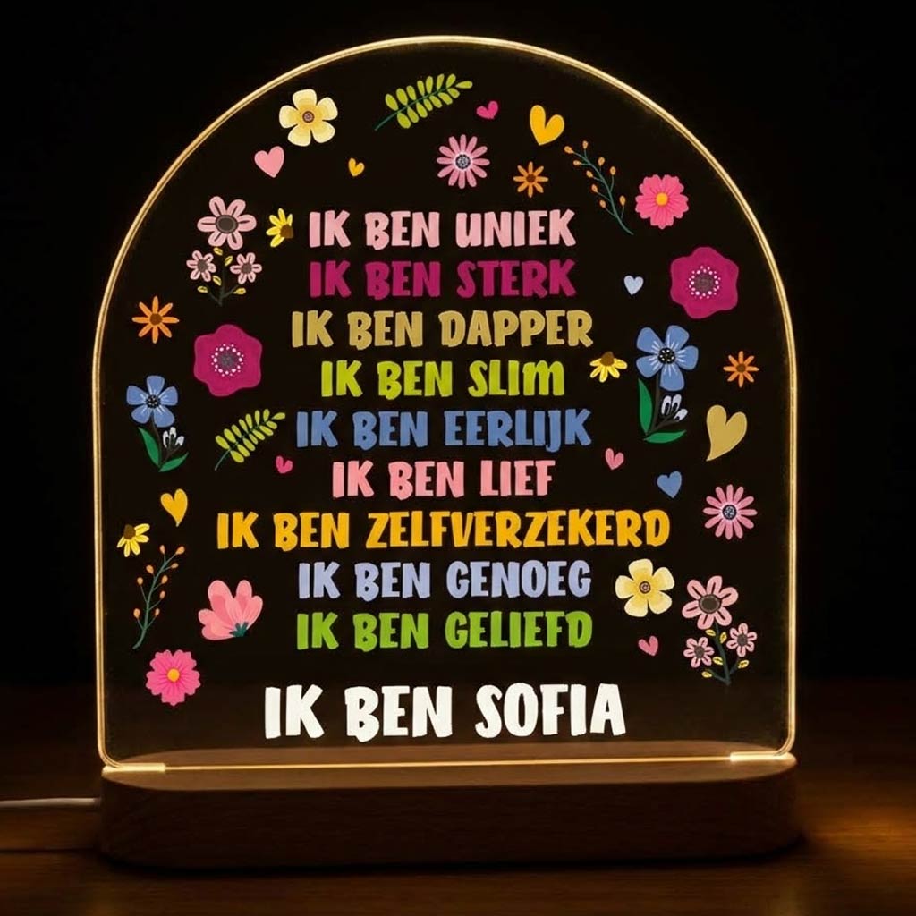 Uniek, Sterk, Dapper - Ledlamp - Bella Mia
