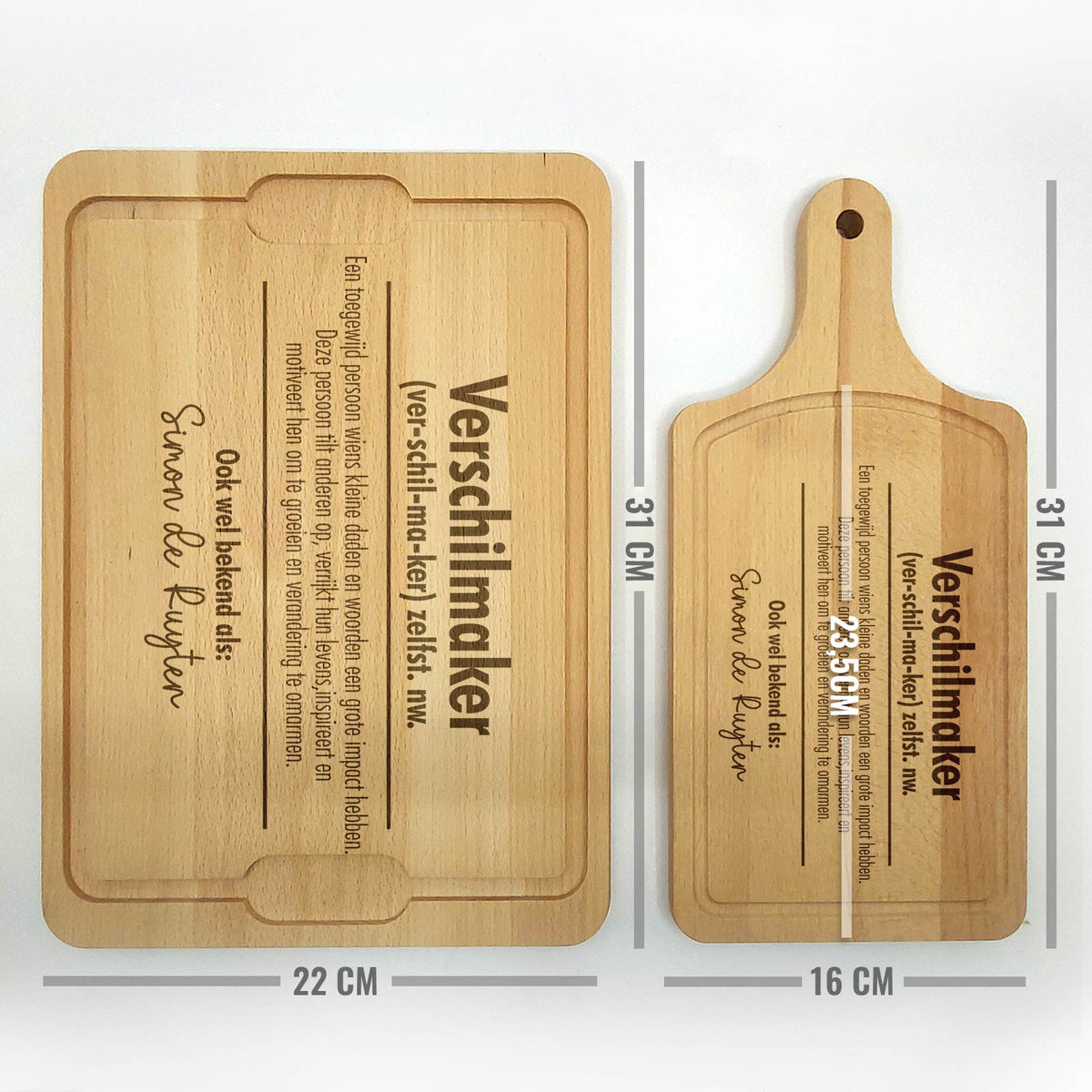 Verschilmaker - Cadeau pensioen collega! - Bella Mia