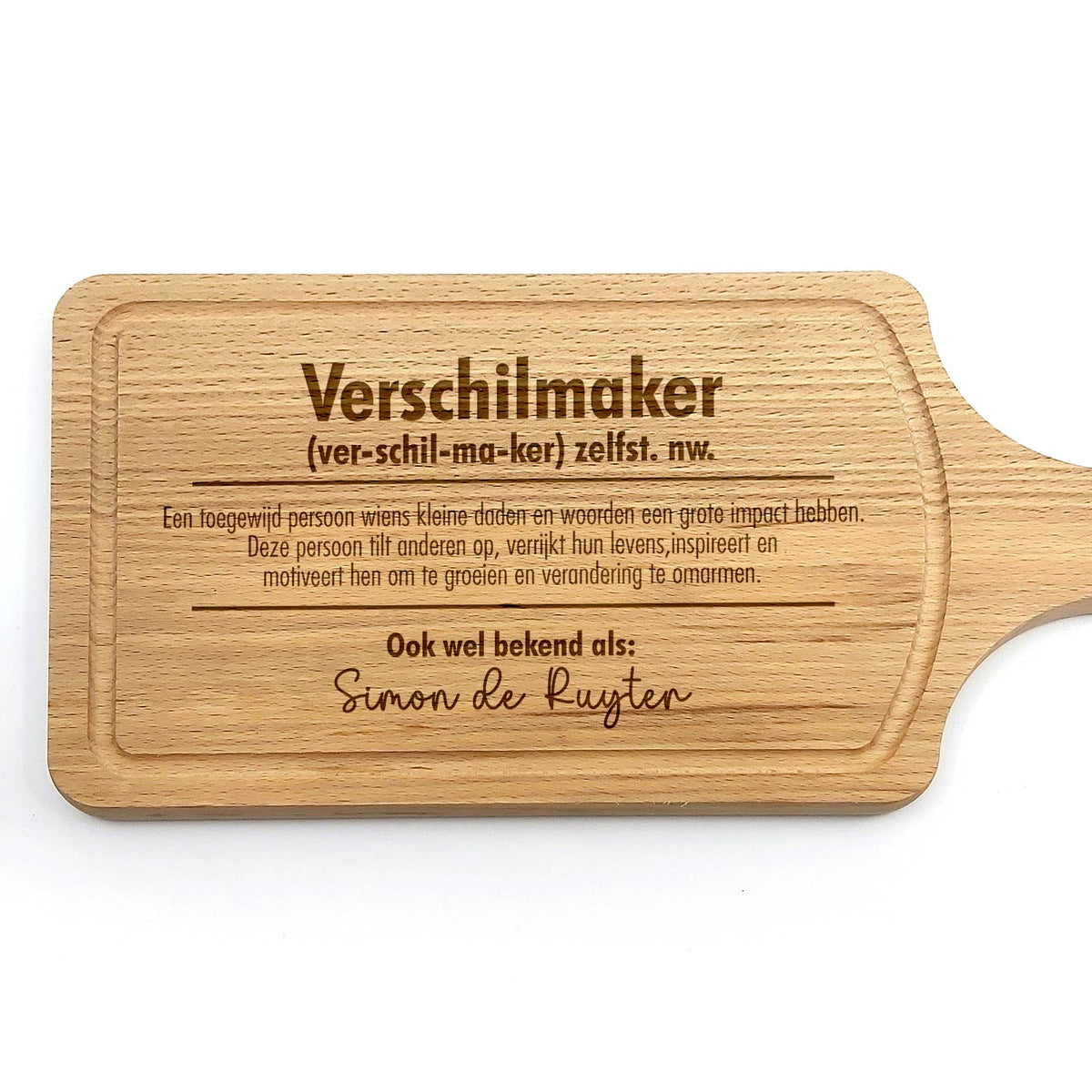 Verschilmaker - Cadeau pensioen collega! - Bella Mia