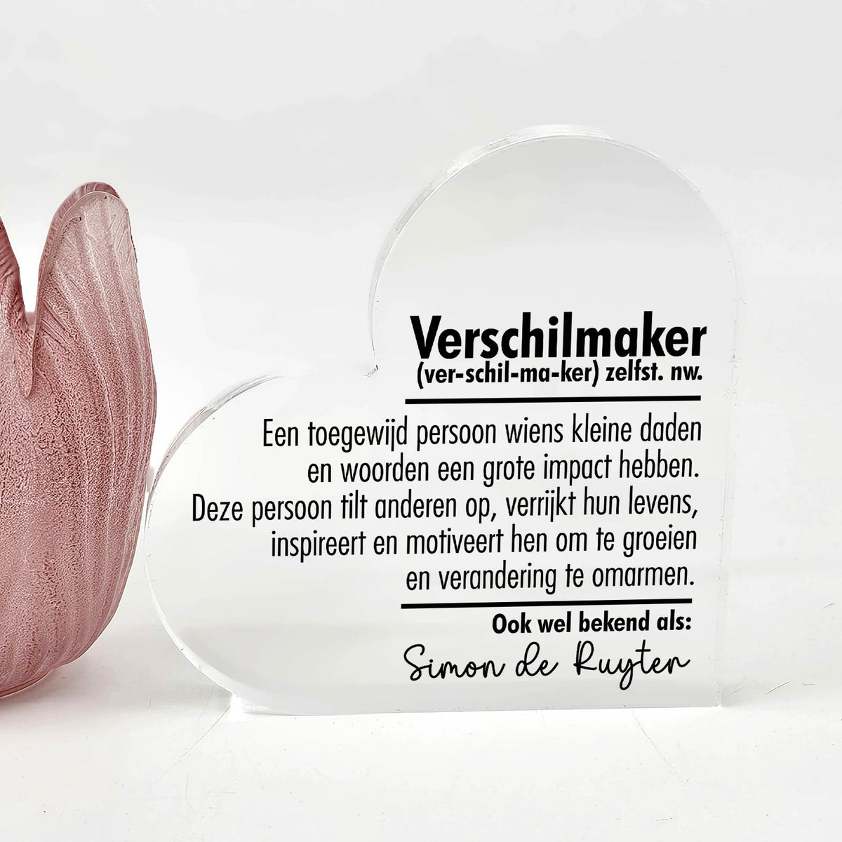 Verschilmaker - Prachtig cadeau voor een collega - Bella Mia