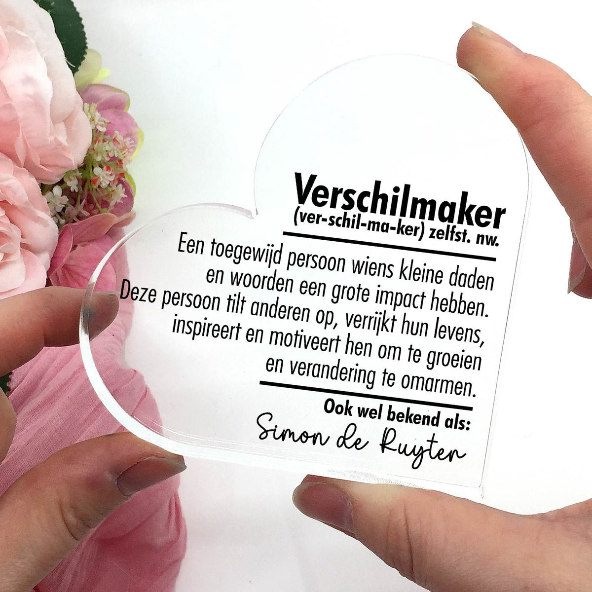Verschilmaker - Prachtig cadeau voor een collega - Bella Mia
