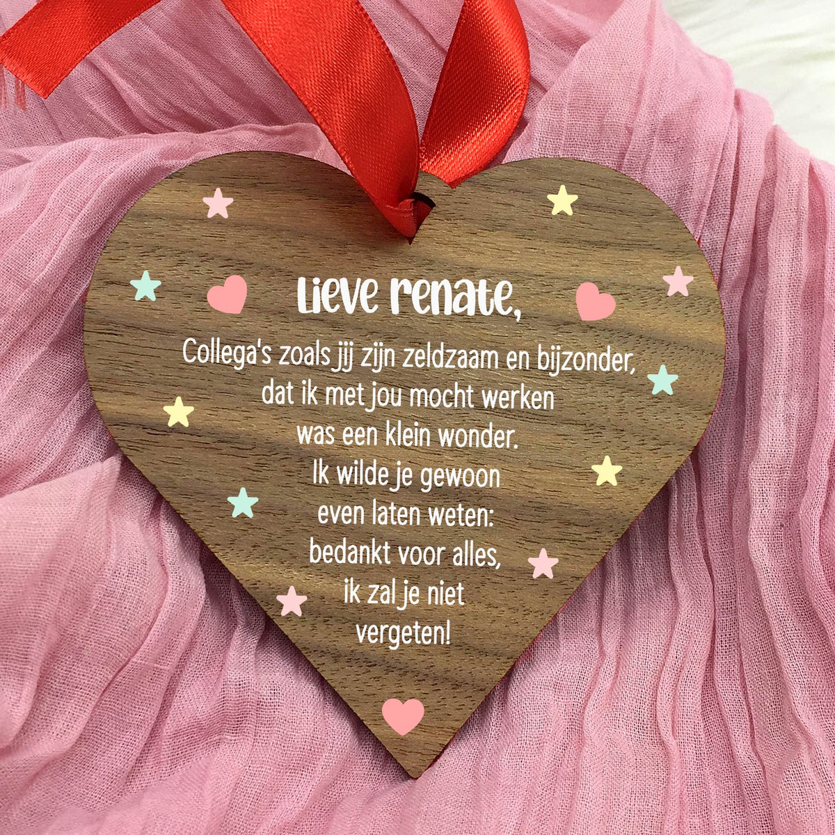 Vertrek collega - Origineel pensioen cadeau - Bella Mia