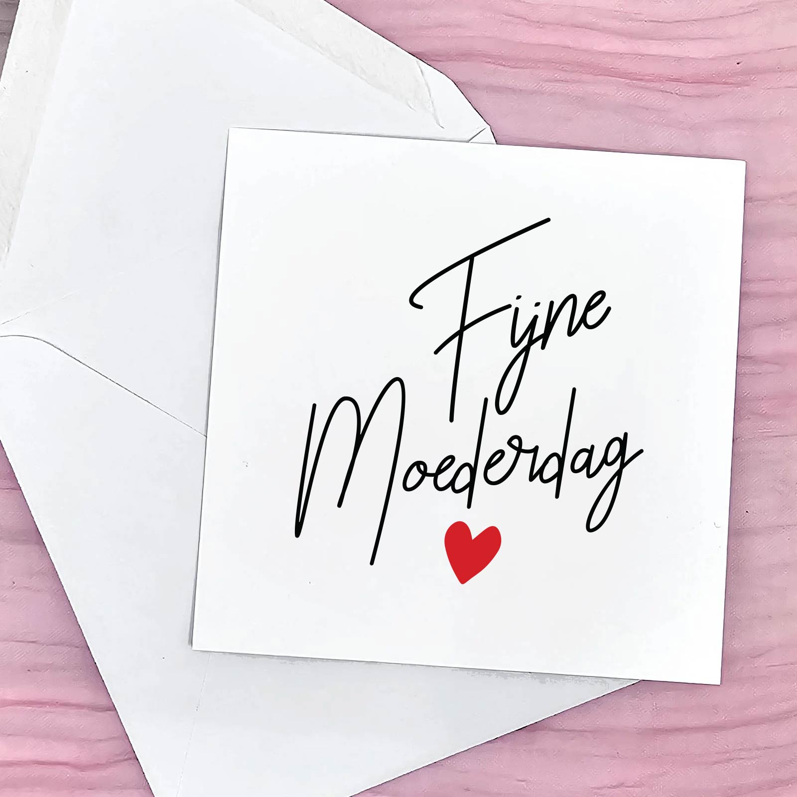 Voeg een moederdagskaartje toe! - Bella Mia