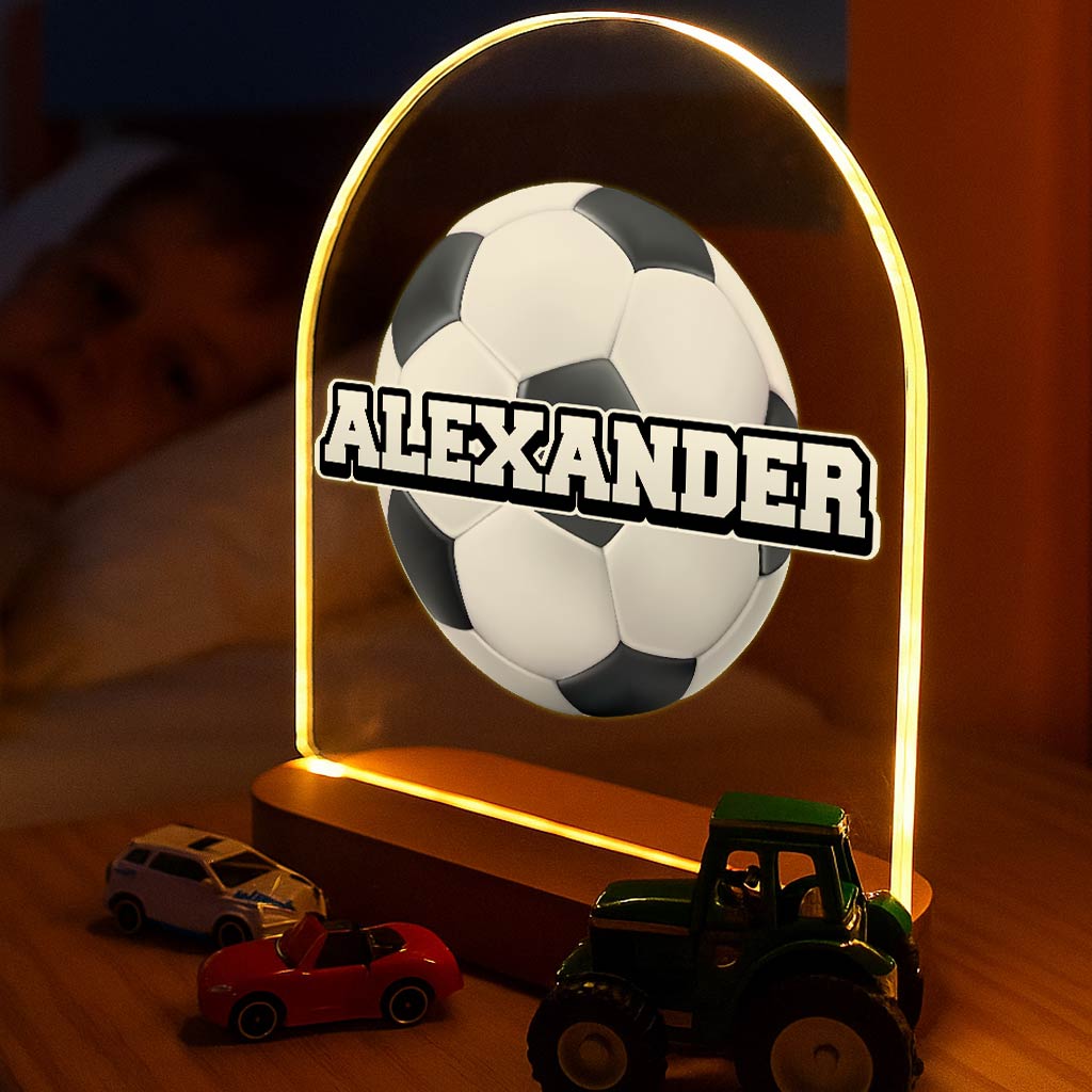Voetballampje met eigen naam! - Bella Mia