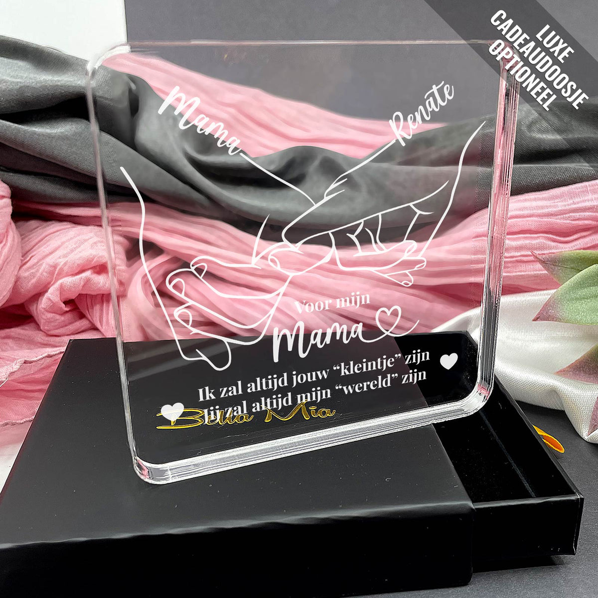 Voor altijd jouw kleintje - Plexi Plaque - Bella Mia