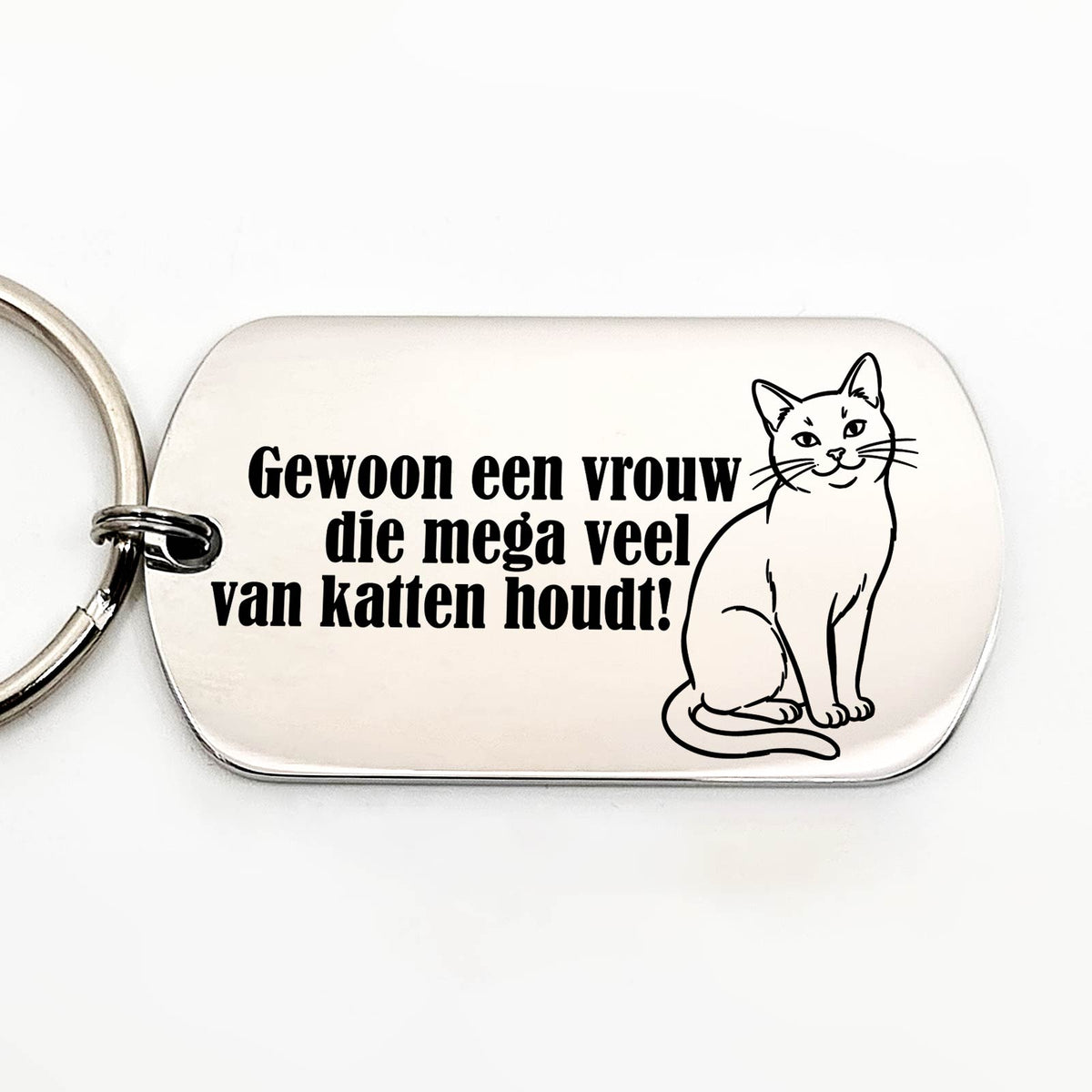 Vrouw die van katten houdt - Bella Mia