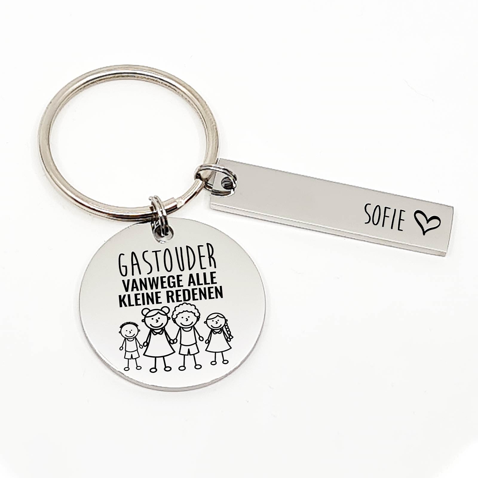 Gastouder Vanwege Alle Kleine Redenen Sleutelhanger