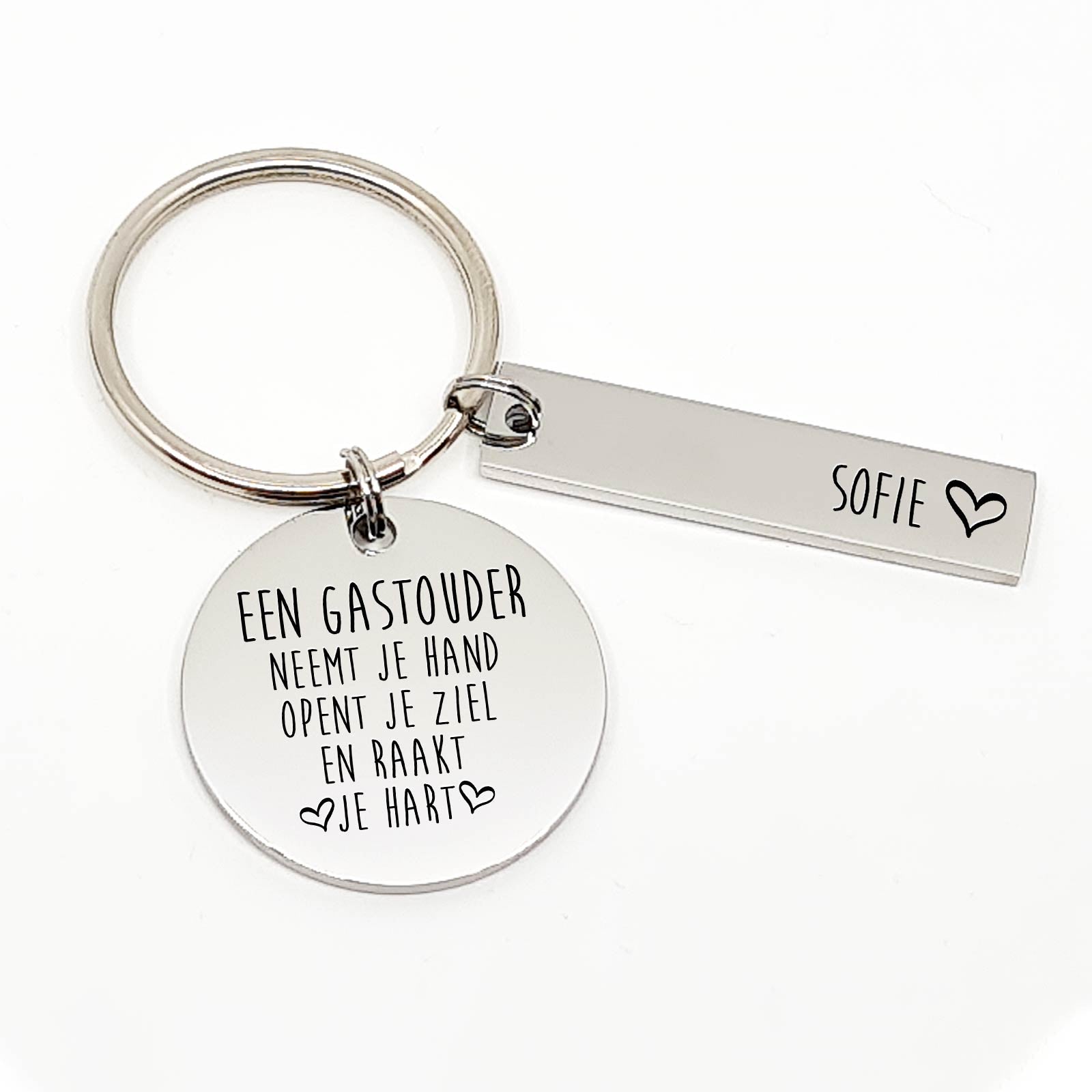 Een Gastouder Neemt Je Hand... Sleutelhanger