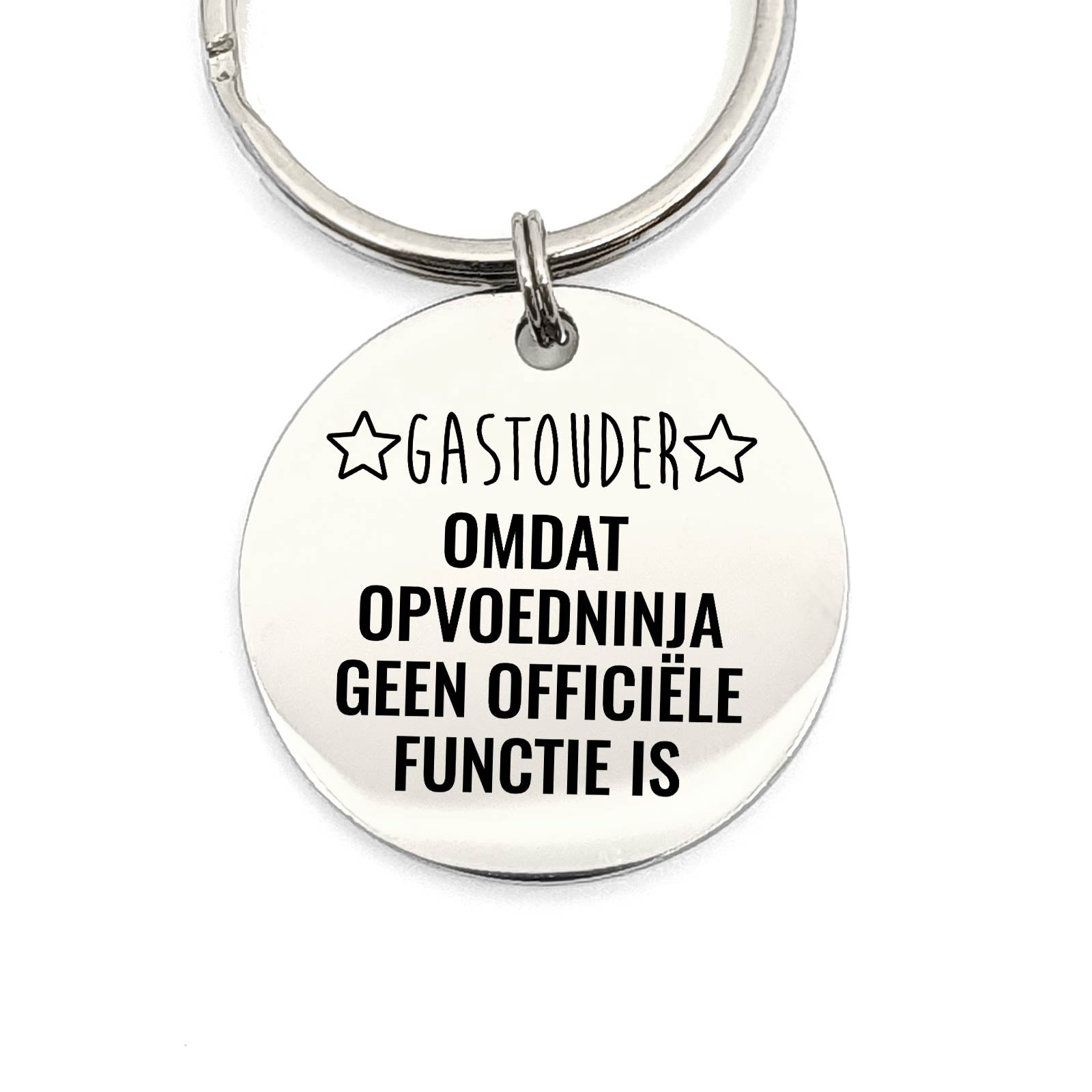 Gastouder? Opvoedninja! Sleutelhanger