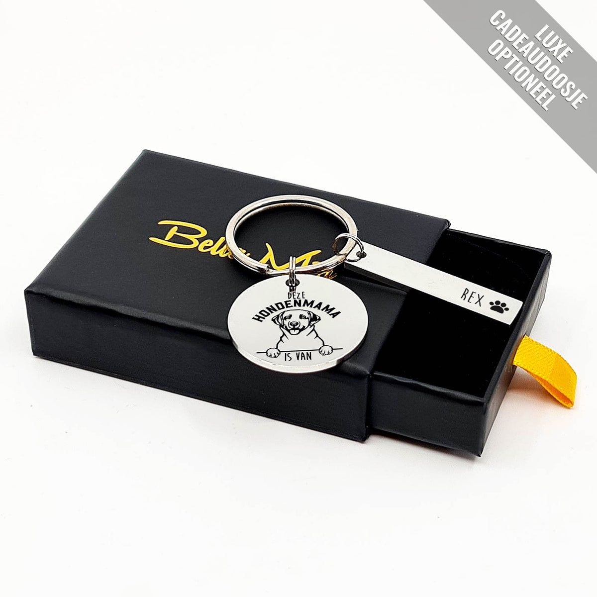 Deze Labrador Retriever Hondenmama Is Van Sleutelhanger