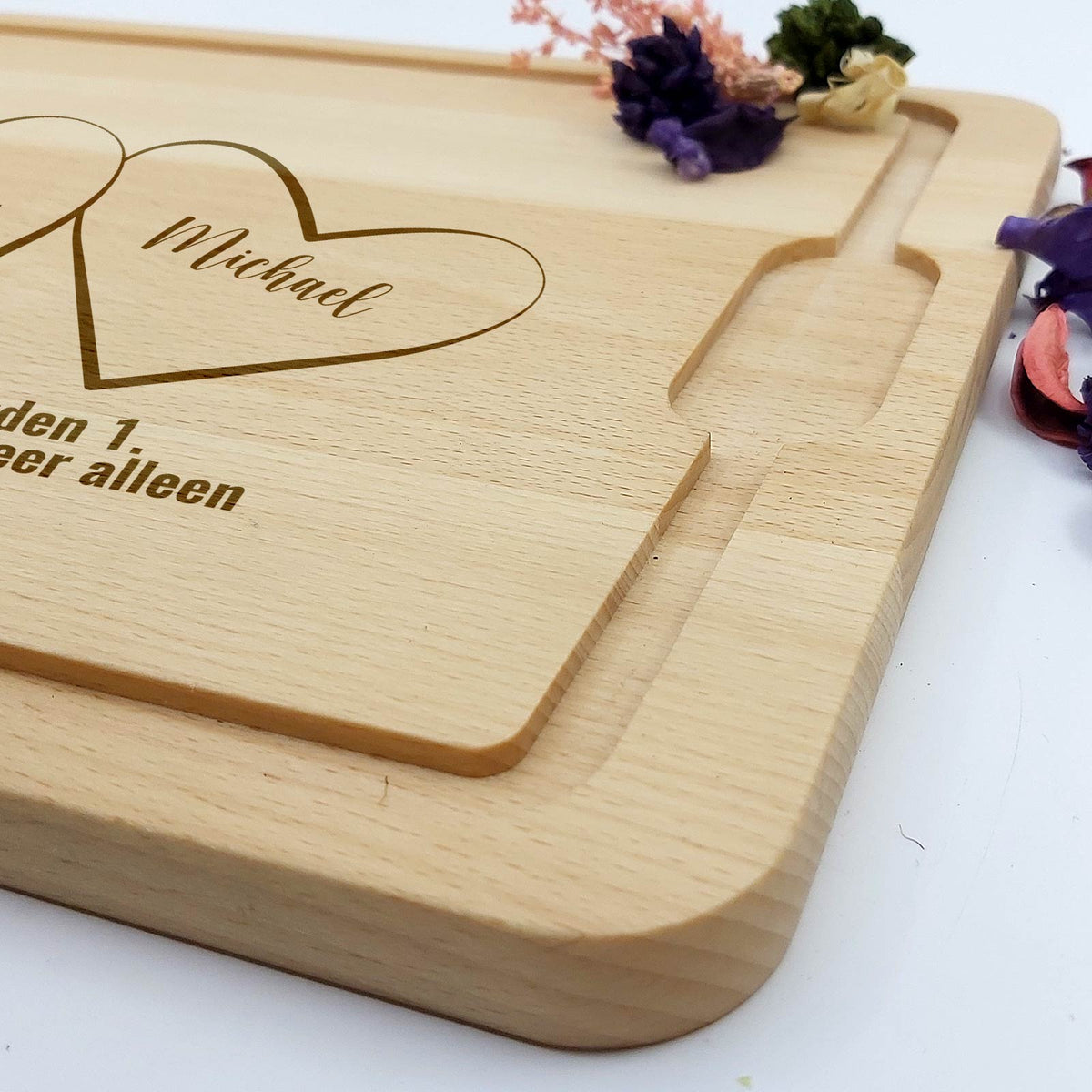 2 Harten Worden 1 Snijplank - Bella Mia