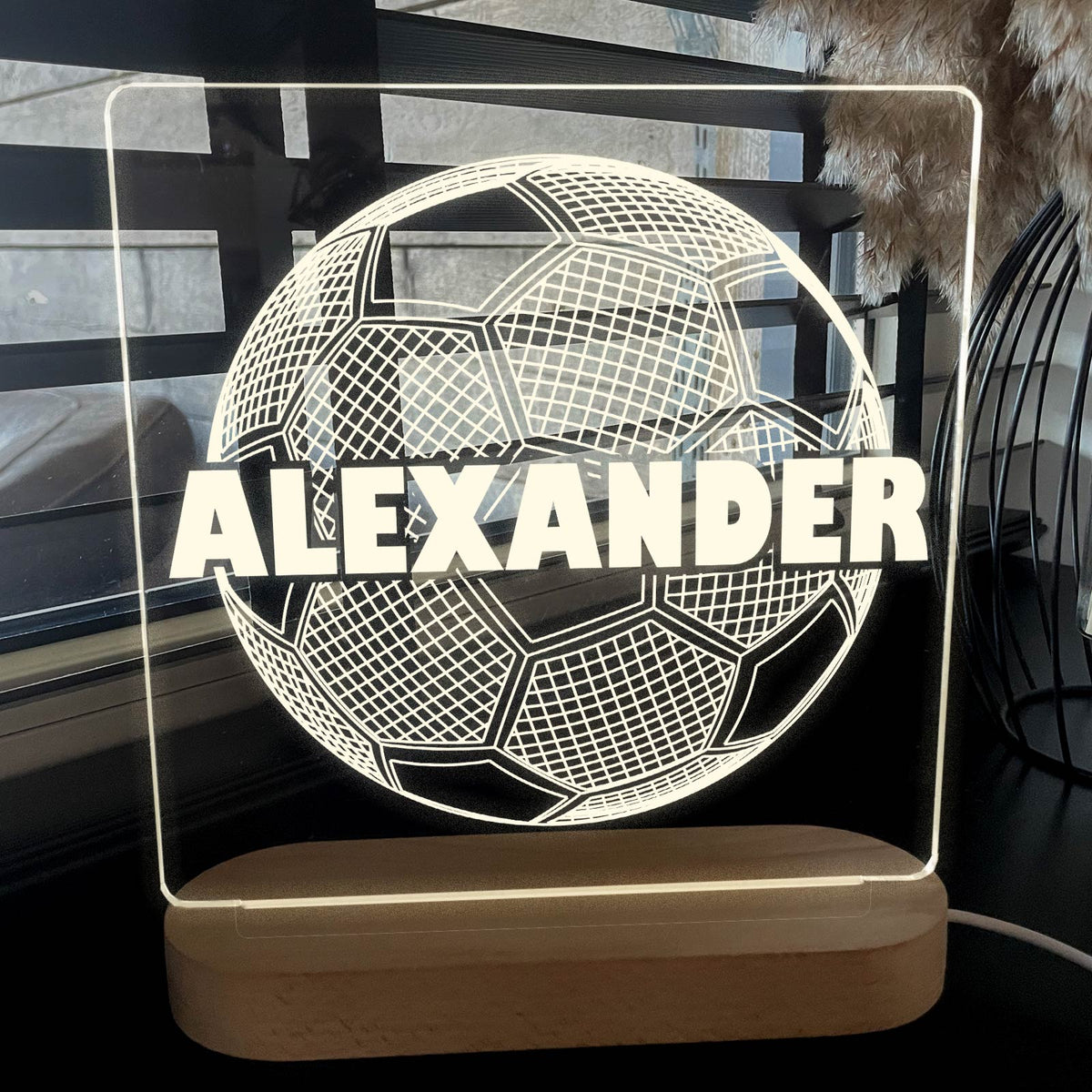 3d Voetbal - Ledlamp - Bella Mia