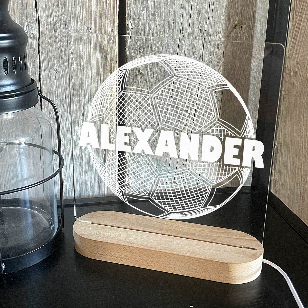 3d Voetbal - Ledlamp - Bella Mia