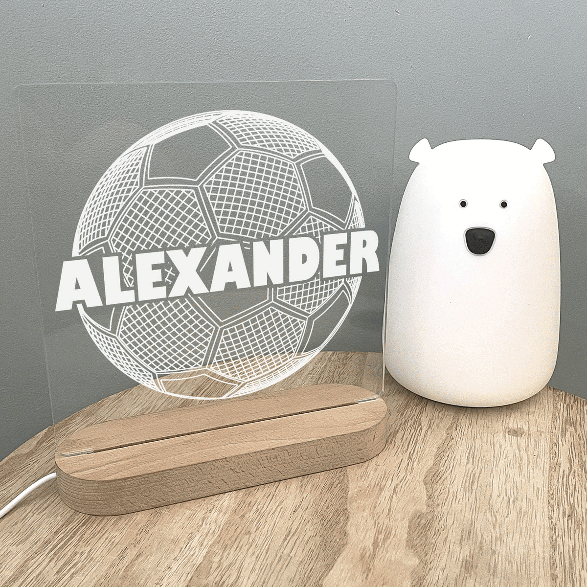 3d Voetbal - Ledlamp - Bella Mia