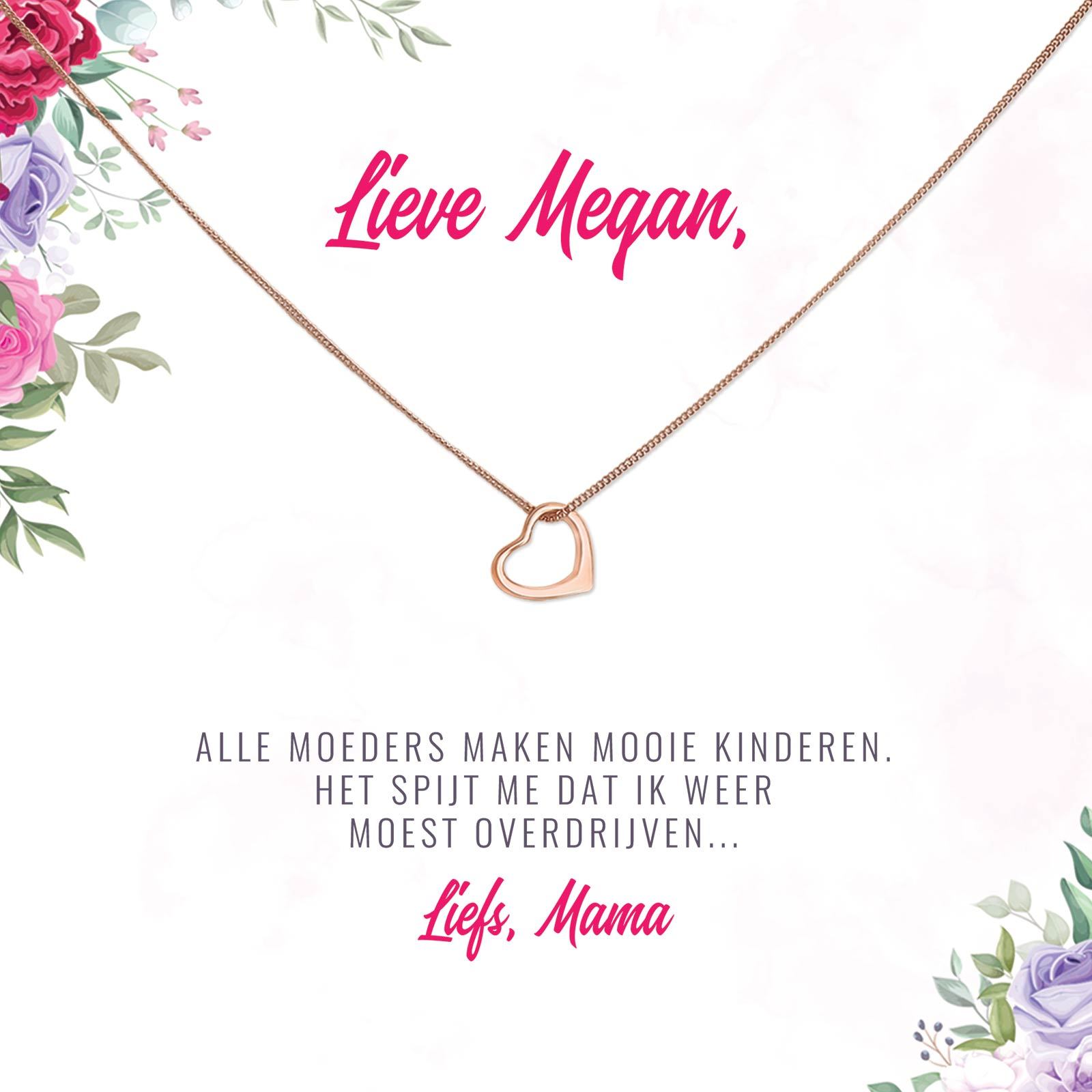 Alle Moeders Maken Mooie Kinderen Ketting - Bella Mia