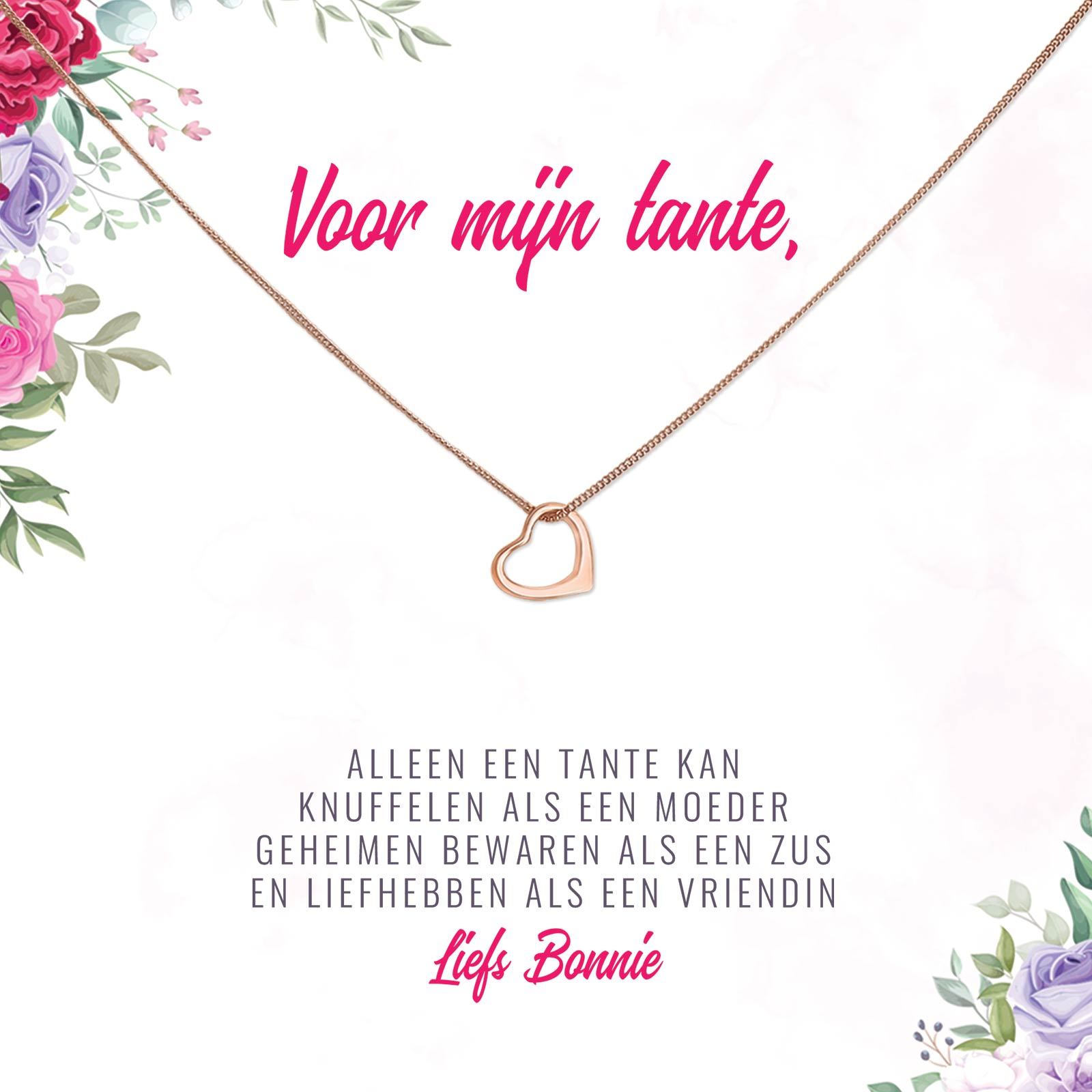 Alleen Een Tante Kan Ketting - Bella Mia