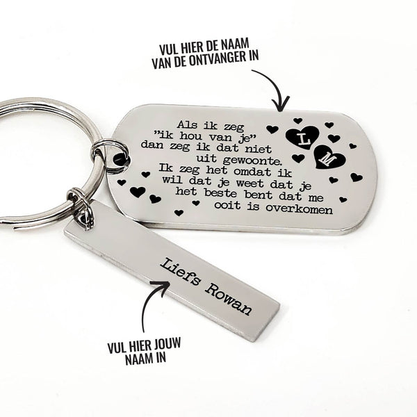 Sleutelhanger vlinder met kaartje vlinder Sleutelhanger vlinder met kaartje vlinder