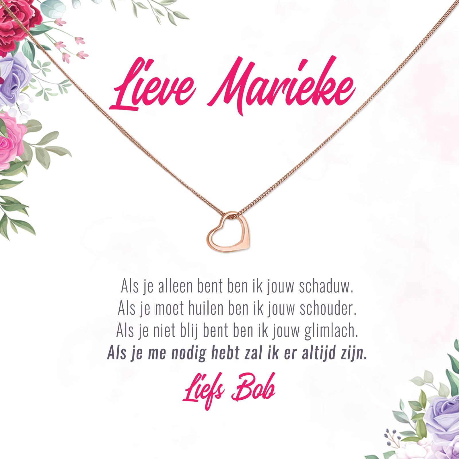 Als Je Me Nodig Hebt Zal Ik Er Altijd Zijn Ketting - Bella Mia