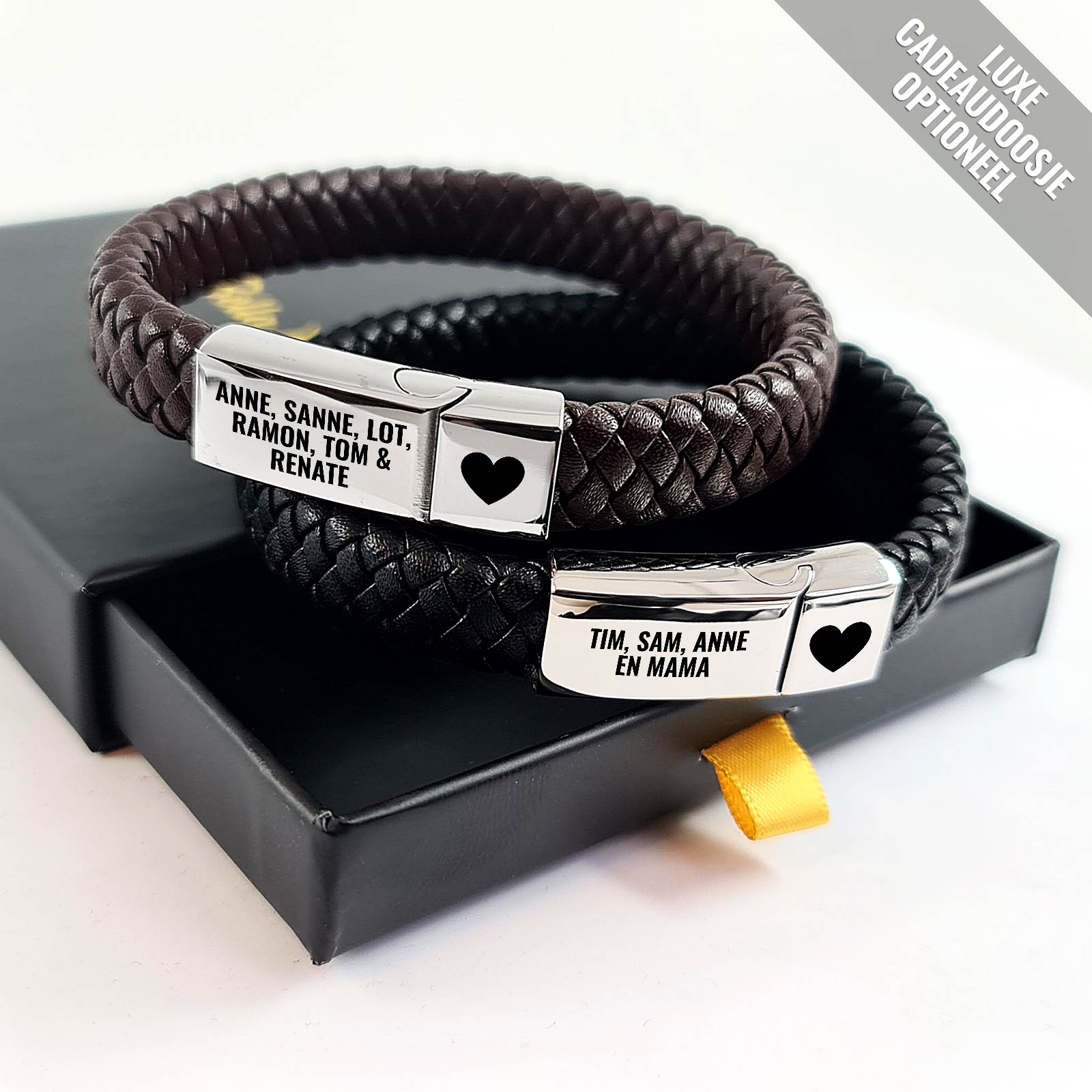 Armband met Namen van de Kinderen - Bella Mia