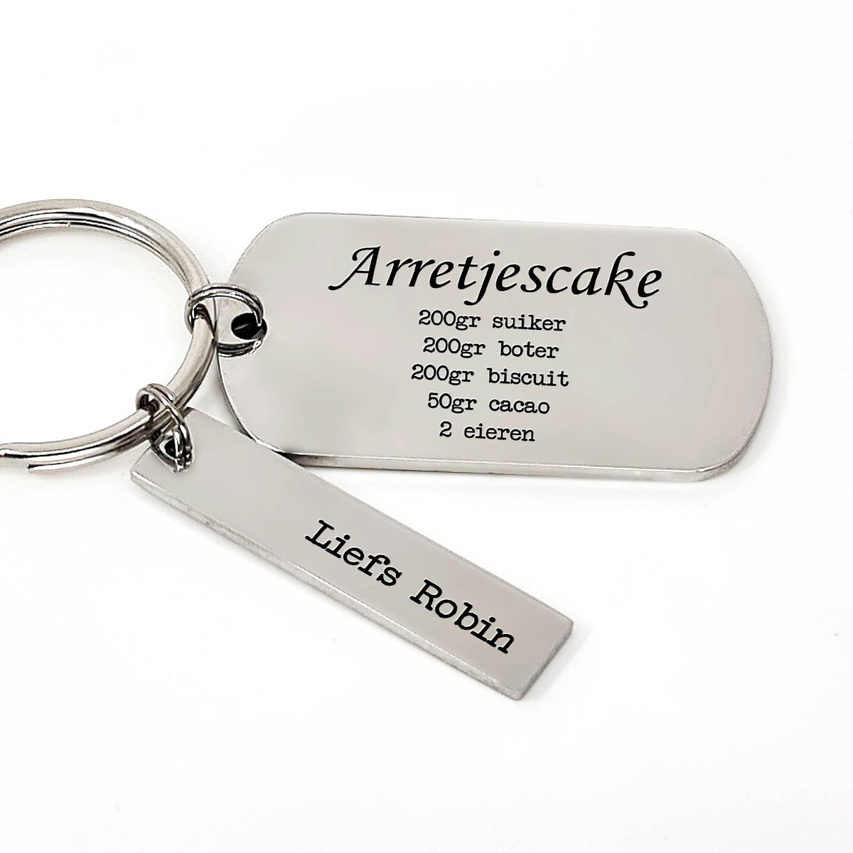 Arretjescake recept Sleutelhanger - Bella Mia