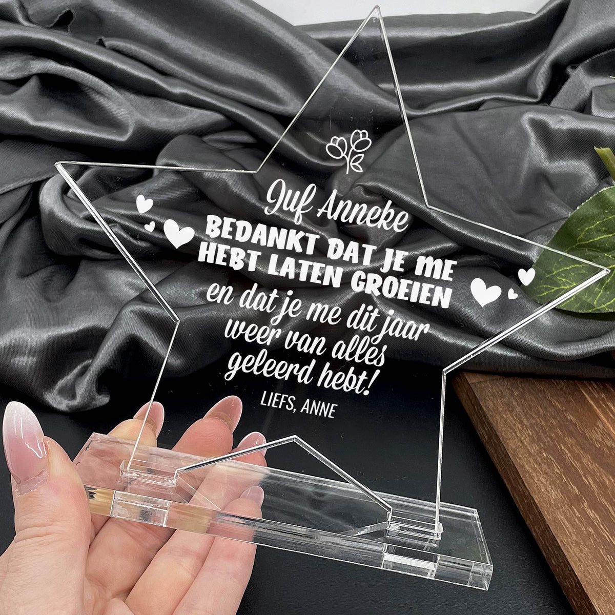 Bedankt dat je me hebt laten groeien Ster Award! - Bella Mia