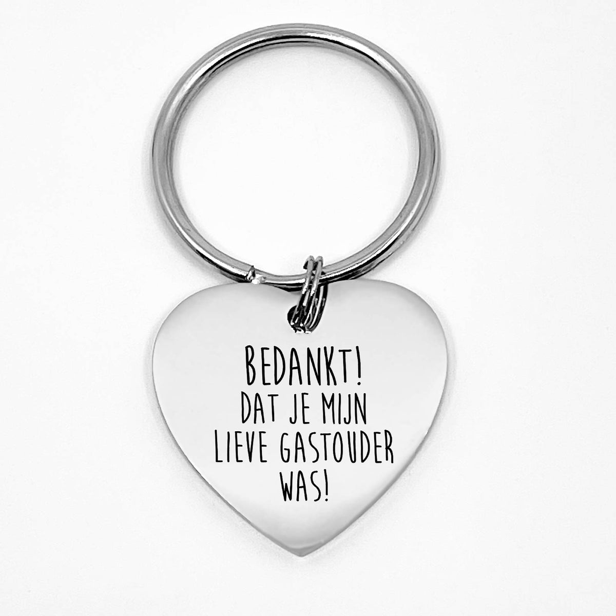 Bedankt Dat Je Mijn Lieve Gastouder Was Sleutelhanger - Bella Mia