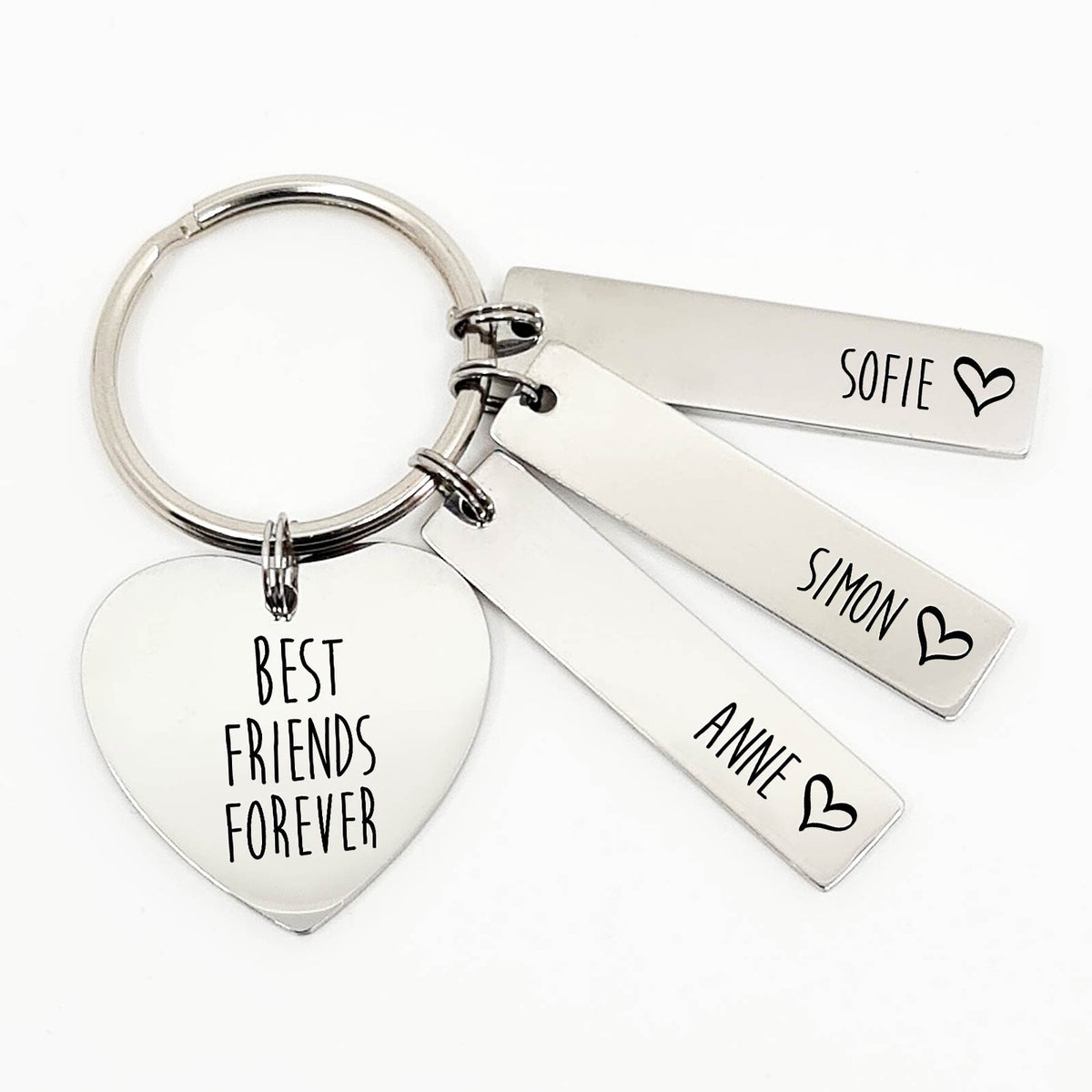 Best Friends Forever - Hart Sleutelhanger - Bella Mia