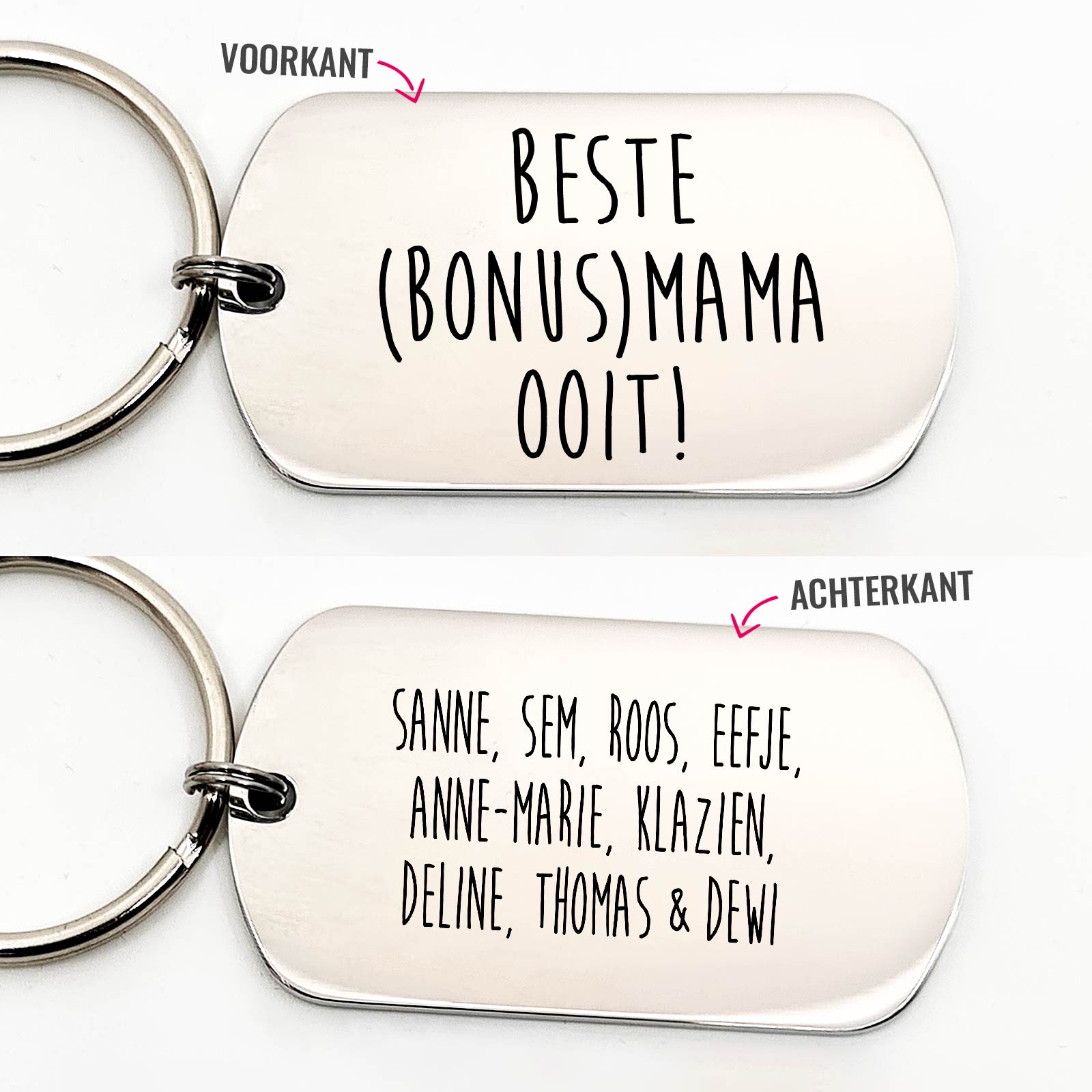 Beste (Bonus)Mama Ooit - Dogtag - Bella Mia