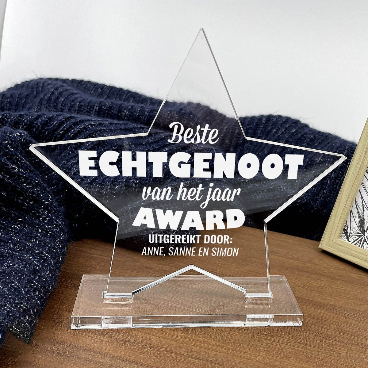 Beste Echtgenoot Van Het Jaar Award - Bella Mia