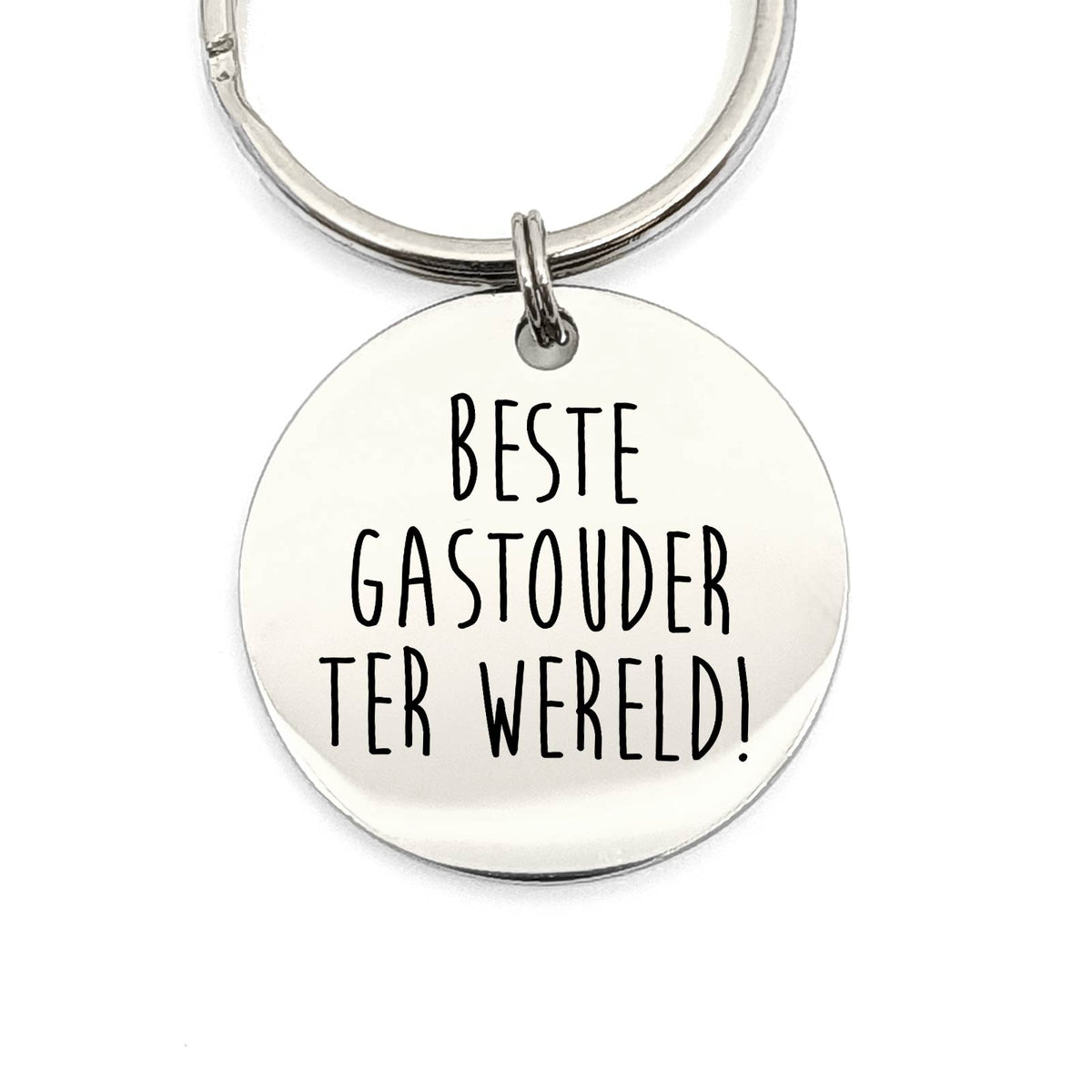 Beste Gastouder Ter Wereld Sleutelhanger - Bella Mia