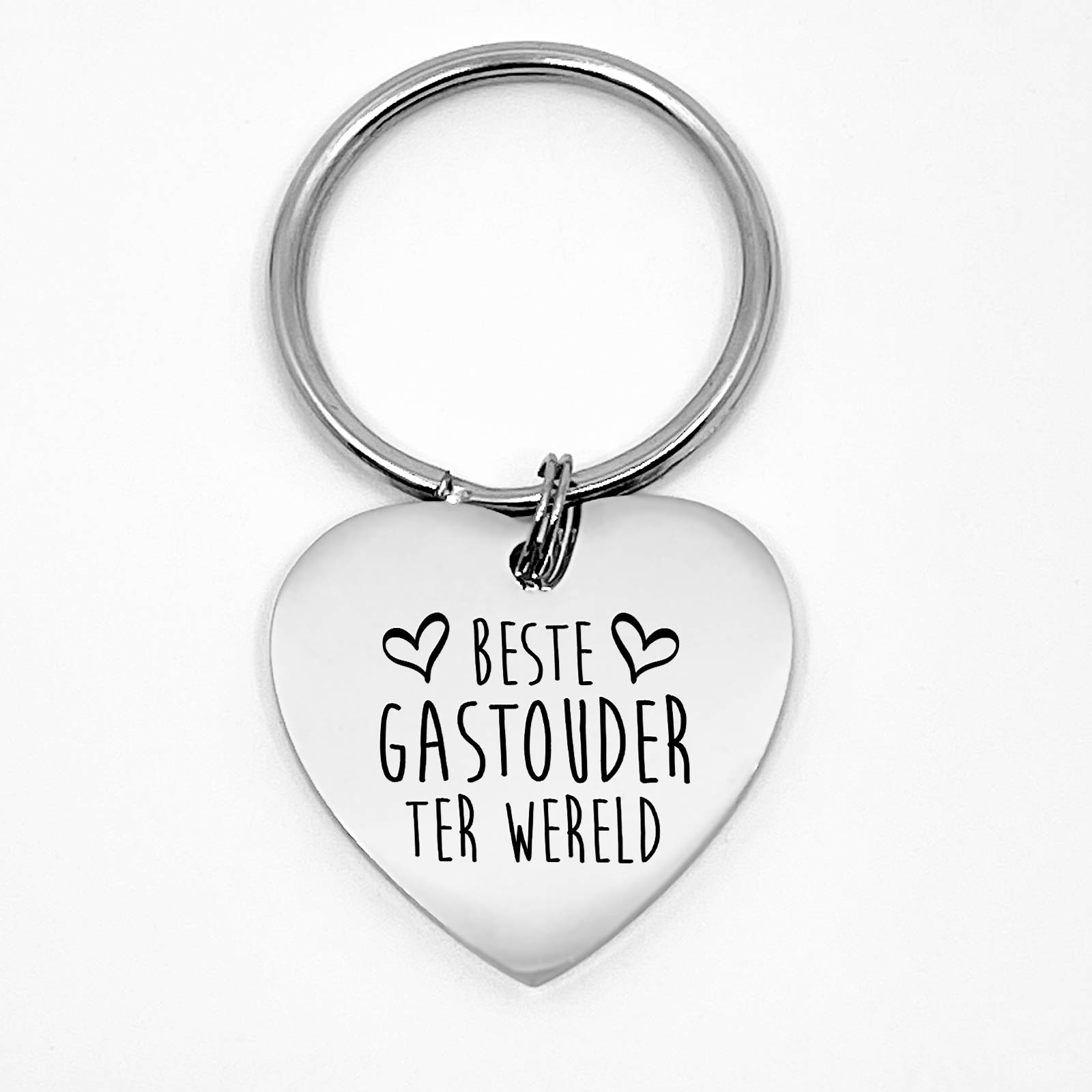 Beste Gastouder Ter Wereld Sleutelhanger - Bella Mia