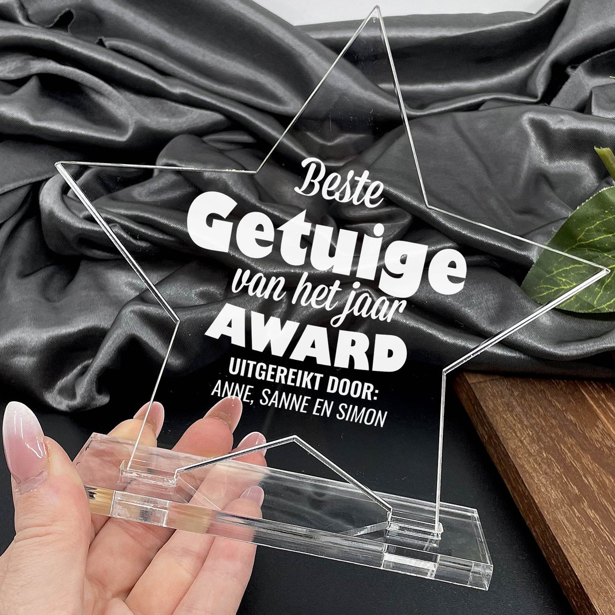 Beste Getuige Van Het Jaar Award - Bella Mia