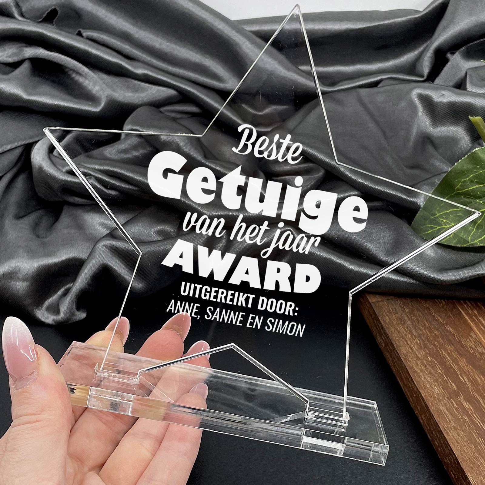 Beste Getuige Van Het Jaar Award - Bella Mia