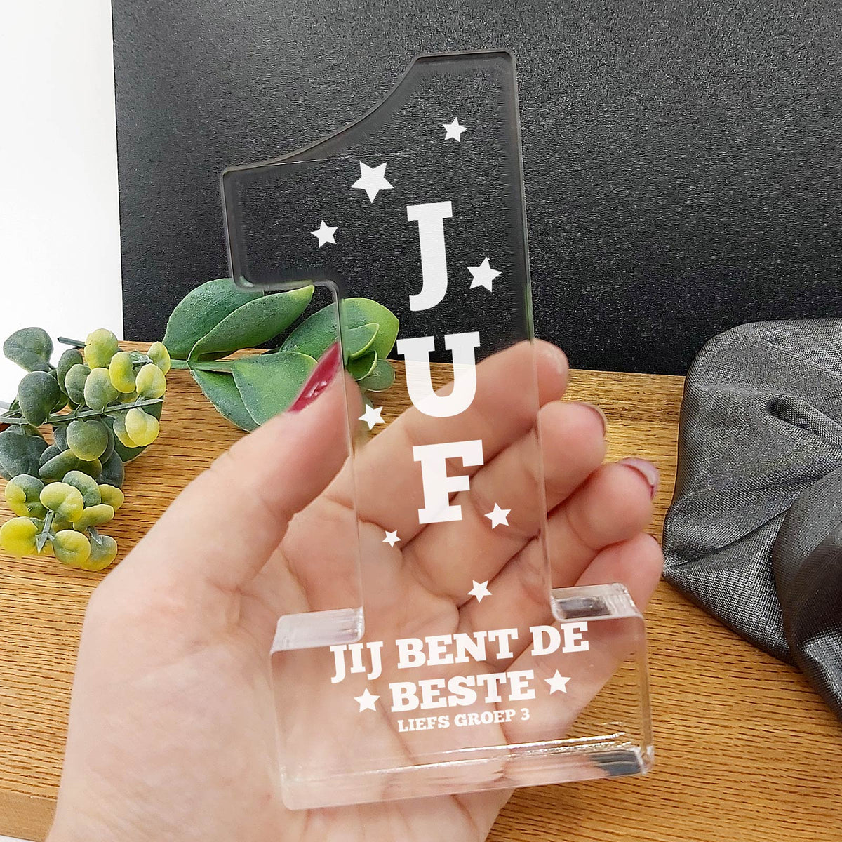 Beste Juf of Meester #1 Award! - Bella Mia