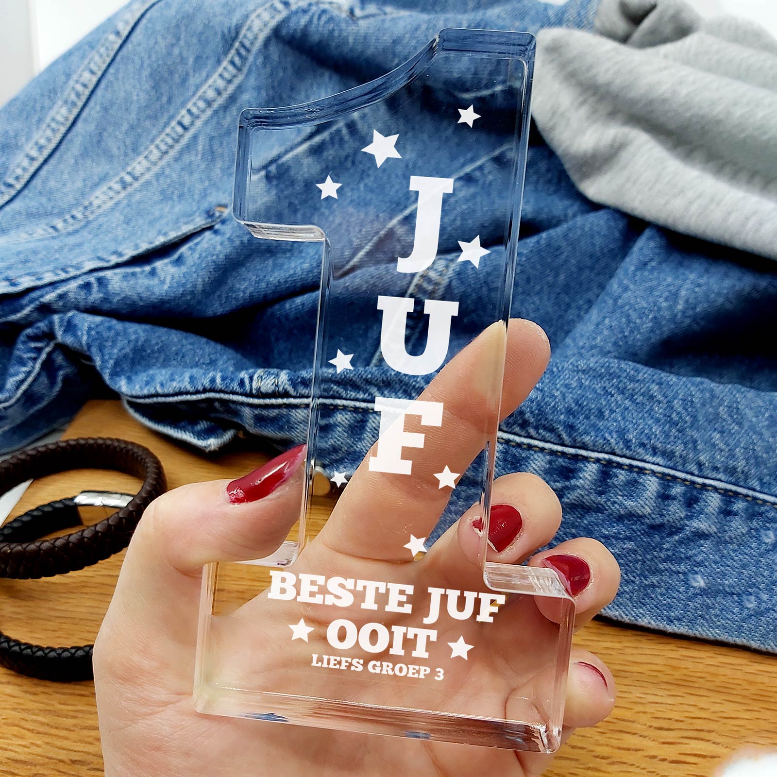 Beste Juf of Meester #1 Award! - Bella Mia
