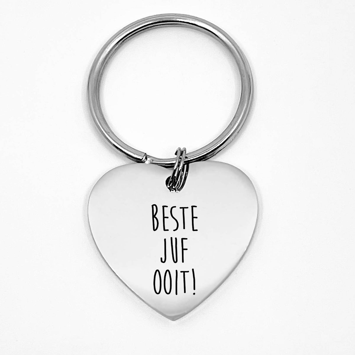 Beste Juf Ooit! Sleutelhanger - Bella Mia