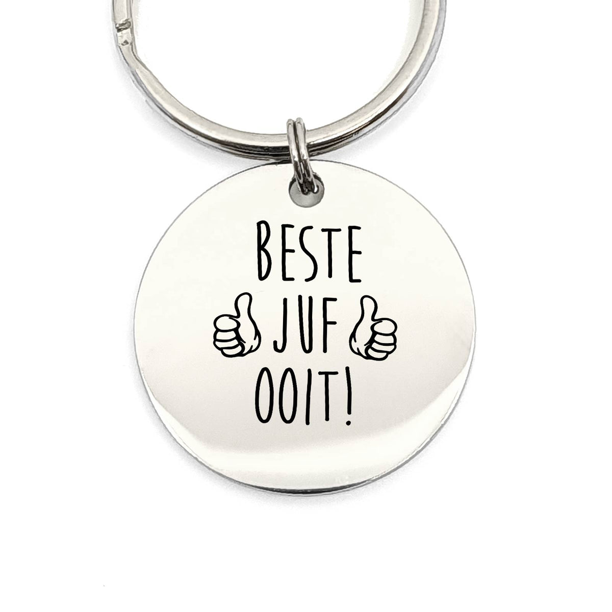 Beste Juf Ooit Sleutelhanger - Bella Mia