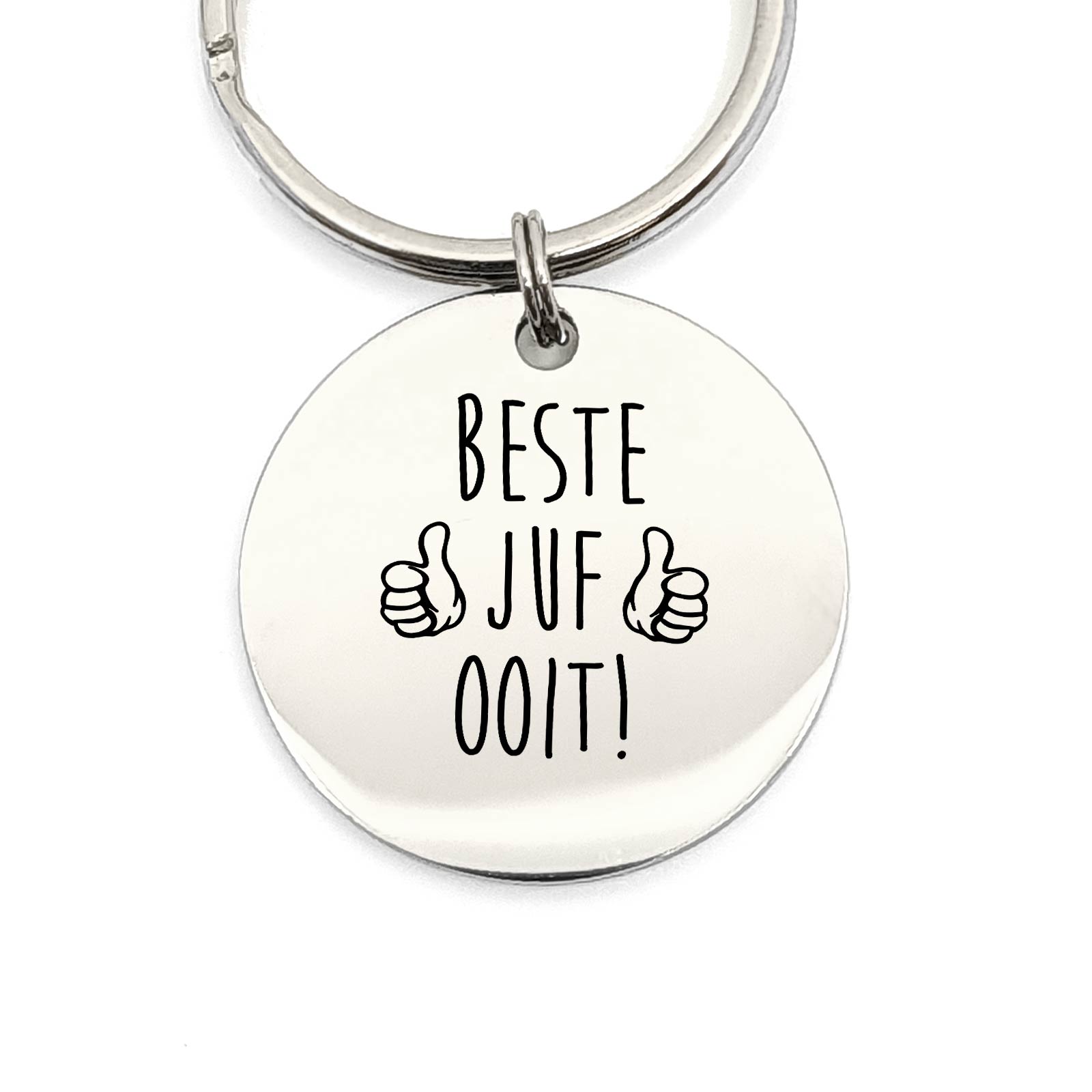 Beste Juf Ooit Sleutelhanger - Bella Mia