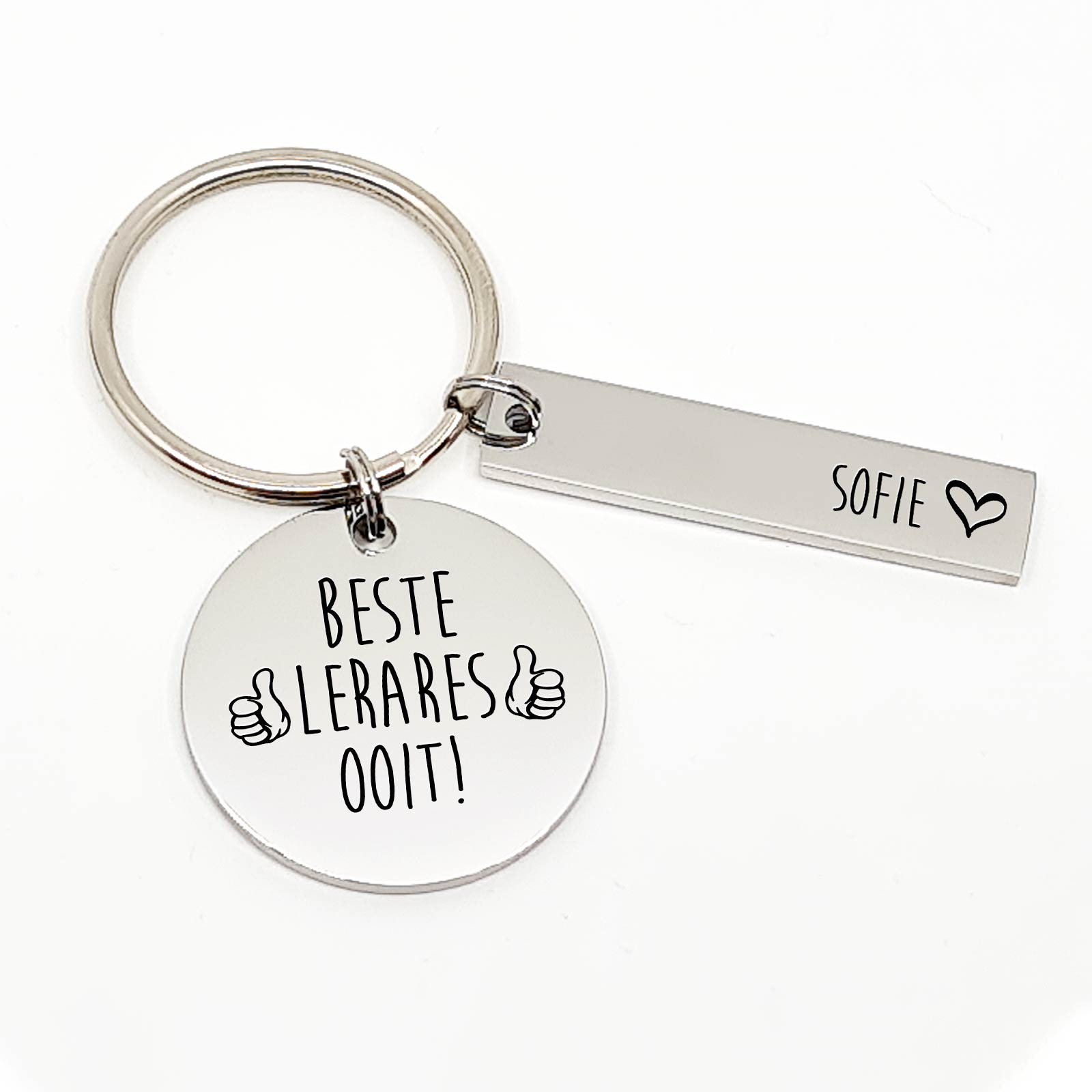 Beste Lerares Ooit Sleutelhanger - Bella Mia