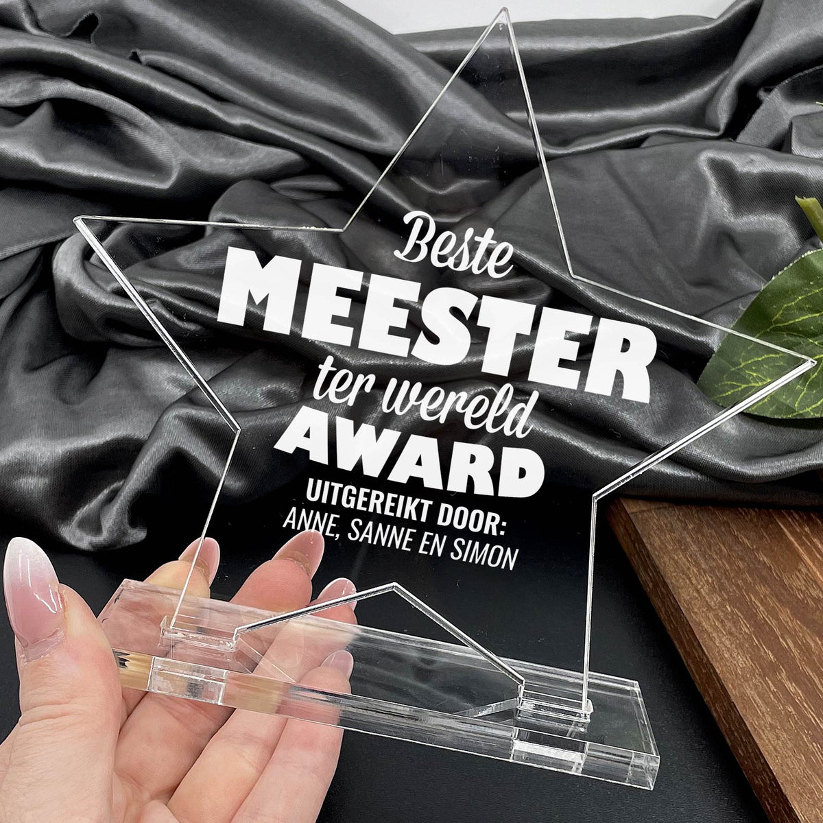 Beste Meester Ter Wereld Award - Bella Mia
