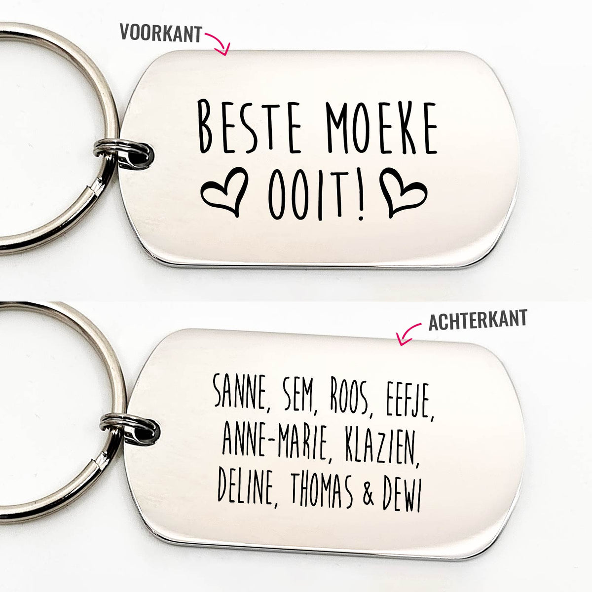 Beste Moeke Ooit - Dogtag - Bella Mia