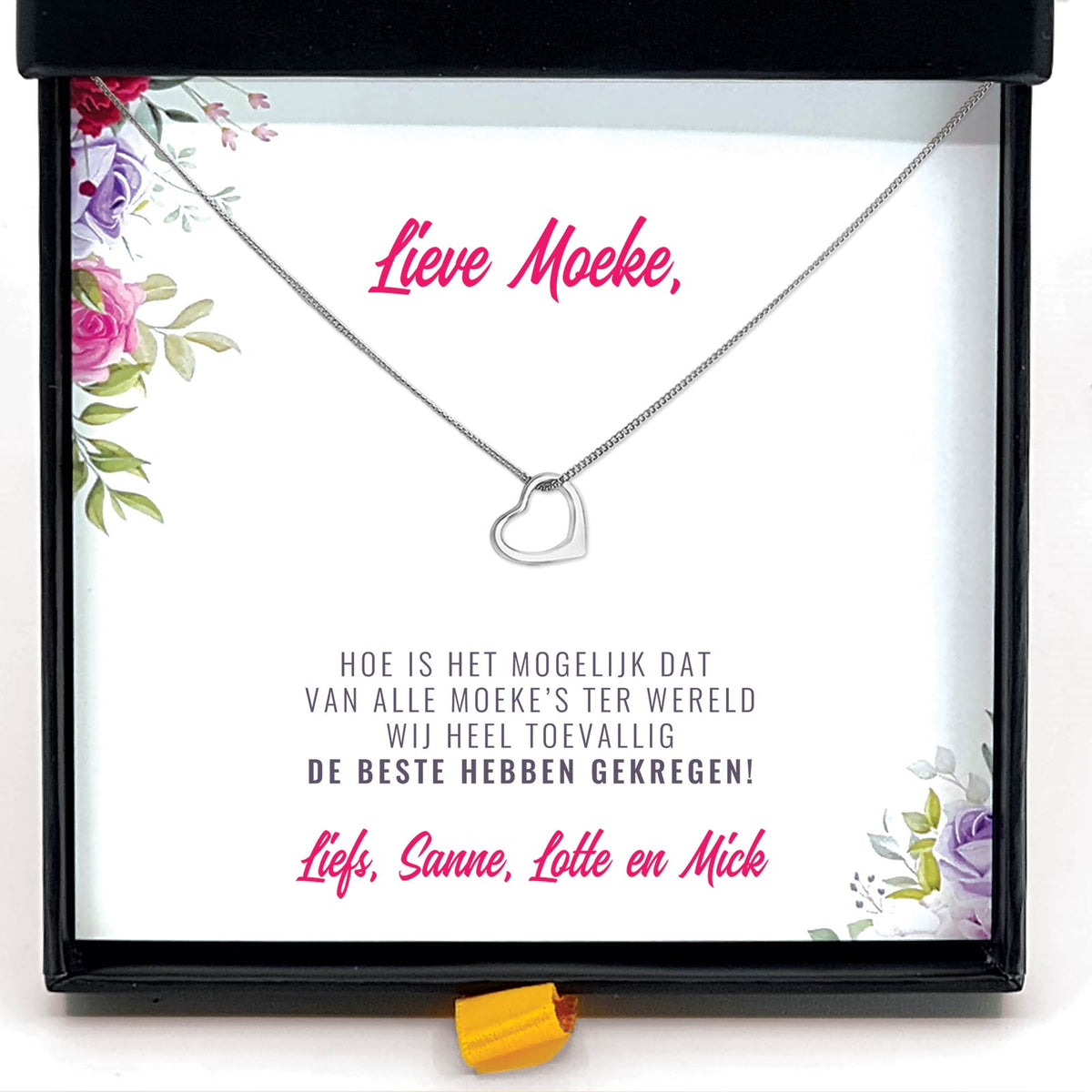 Beste Moeke Ter Wereld Ketting - Bella Mia