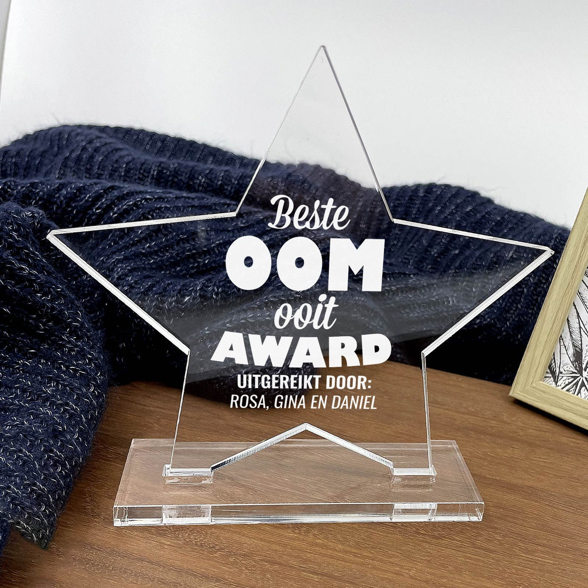 Beste Oom Ooit Award - Bella Mia